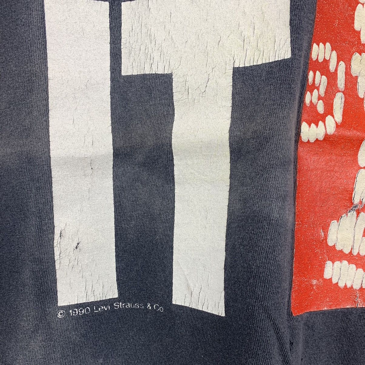 Levi's × Levi's Vintage Clothing × Vintage Vintage 90’s Levis Distressed T-Shirt Size US XL / EU 56 / 4 - 3 Thumbnail