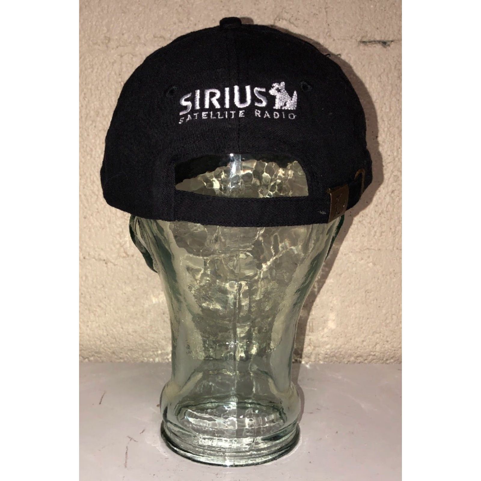 Vintage Sirus Satellite Radio Black Adjustable Hat Unisex Adults Snapback Adjustable Black Hat Size ONE SIZE - 4 Thumbnail
