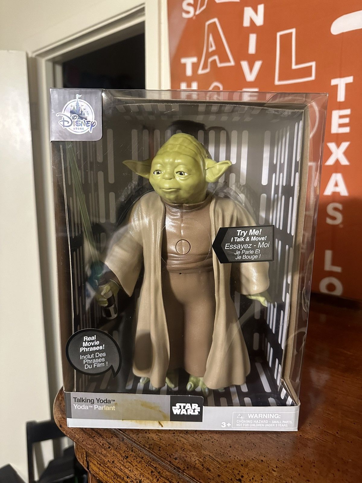 Disney × Vintage Disney Star Wars Yoda with Lightsaber Talking Action Figure Size ONE SIZE - 1 Thumbnail