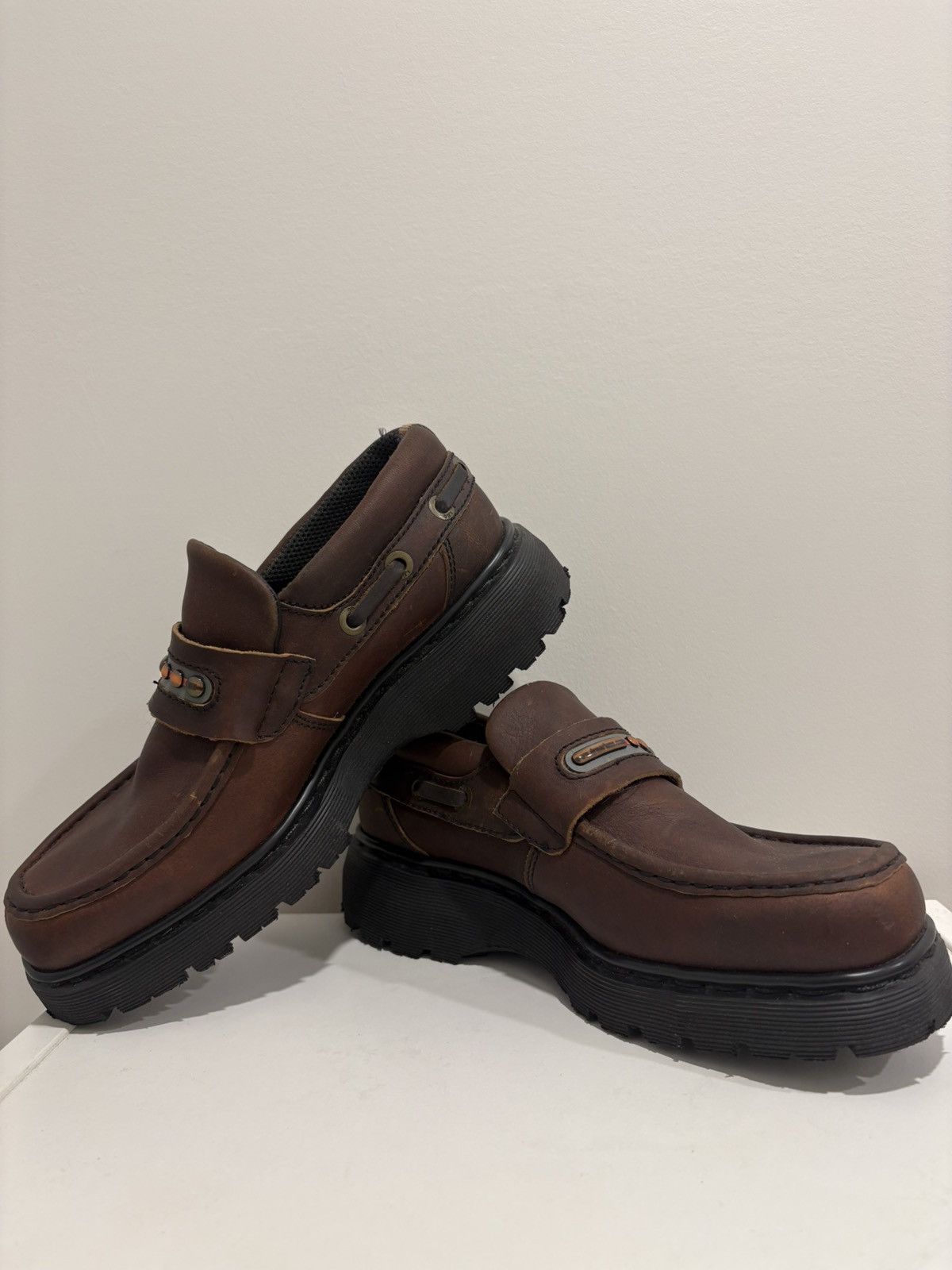 Dr. Martens Vintage Y2K Dr Martens Doc Martens Loafer Slip On Chunky Size US 7.5 / EU 40-41 - 1 Thumbnail
