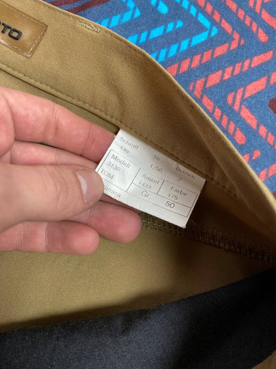 Alberto × Vintage Alberto Modern Fit Chino Jeans Size US 34 / EU 50 - 3 Thumbnail