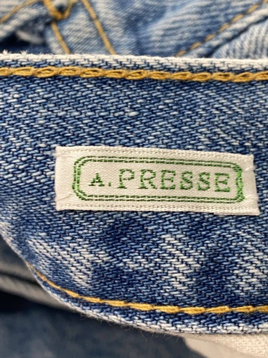 A.PRESSE Washed Denim Wide Pants 22ss Size US 34 / EU 50 - 4 Thumbnail