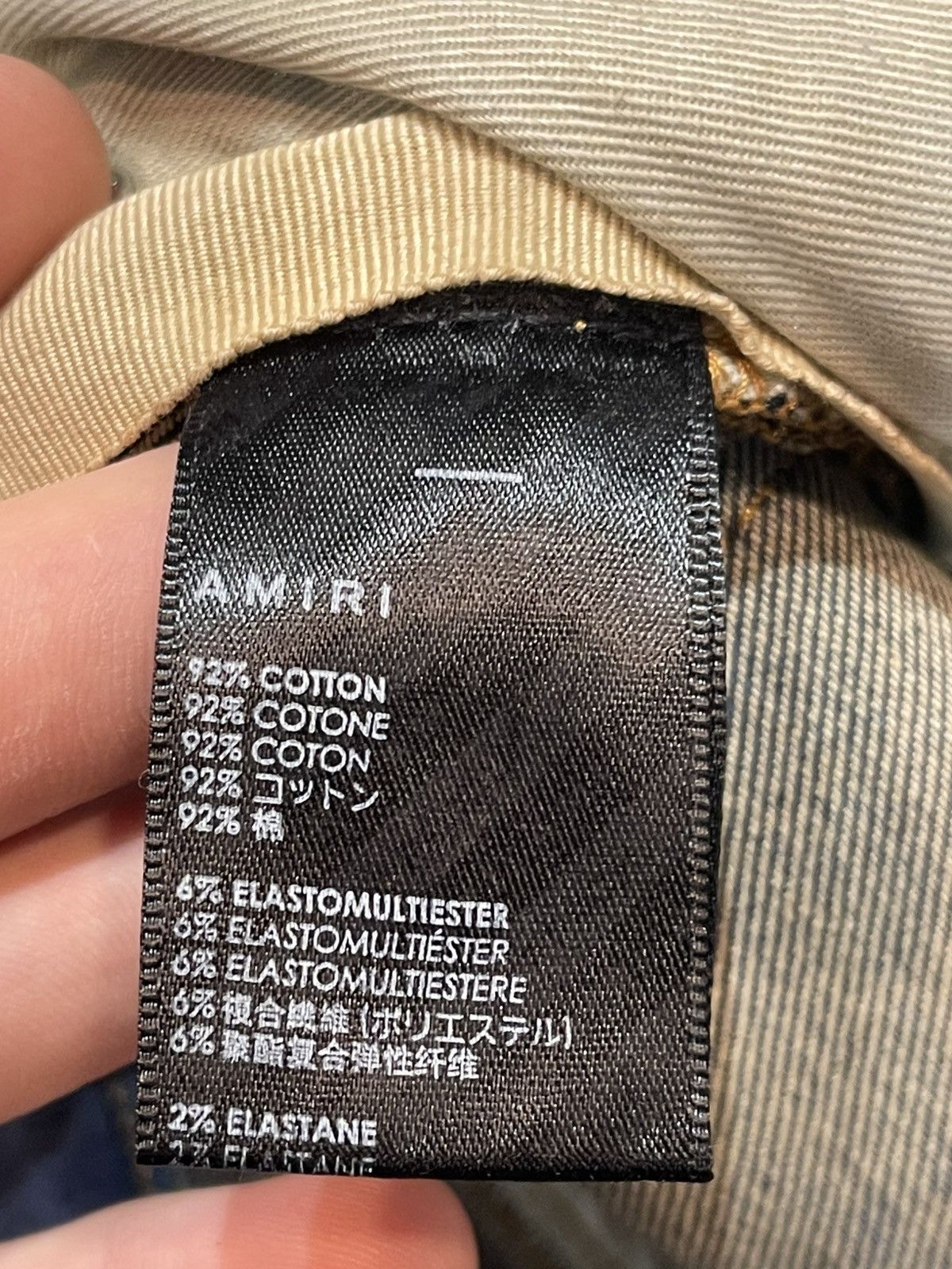 Amiri Size 34 - Amiri Plain Skinny Blue Denim Retail $1,090 Size US 34 / EU 50 - 11 Thumbnail