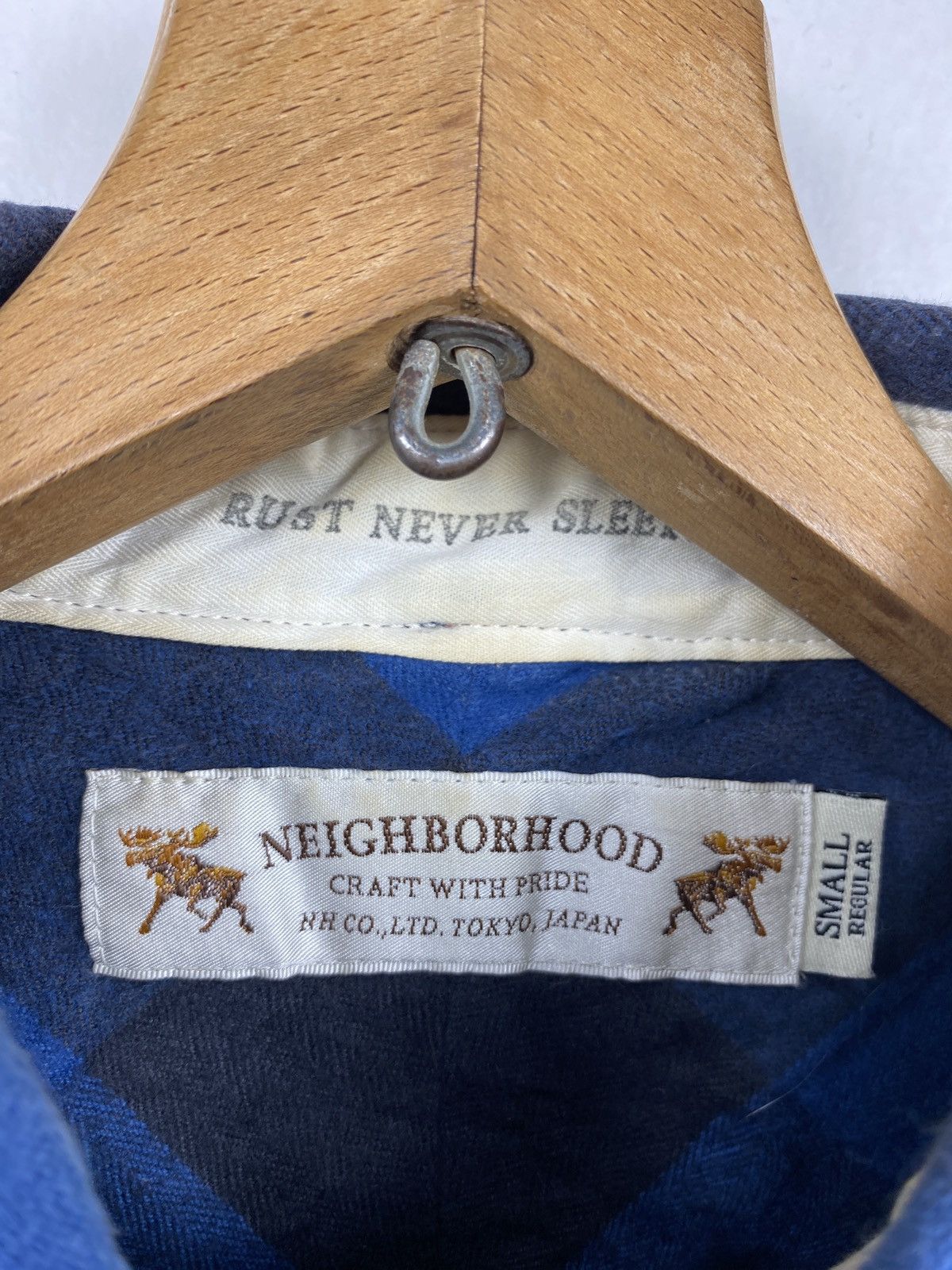 Japanese Brand × Neighborhood Neighborhood flannel long sleeve shirt Size US S / EU 44-46 / 1 - 2 Thumbnail