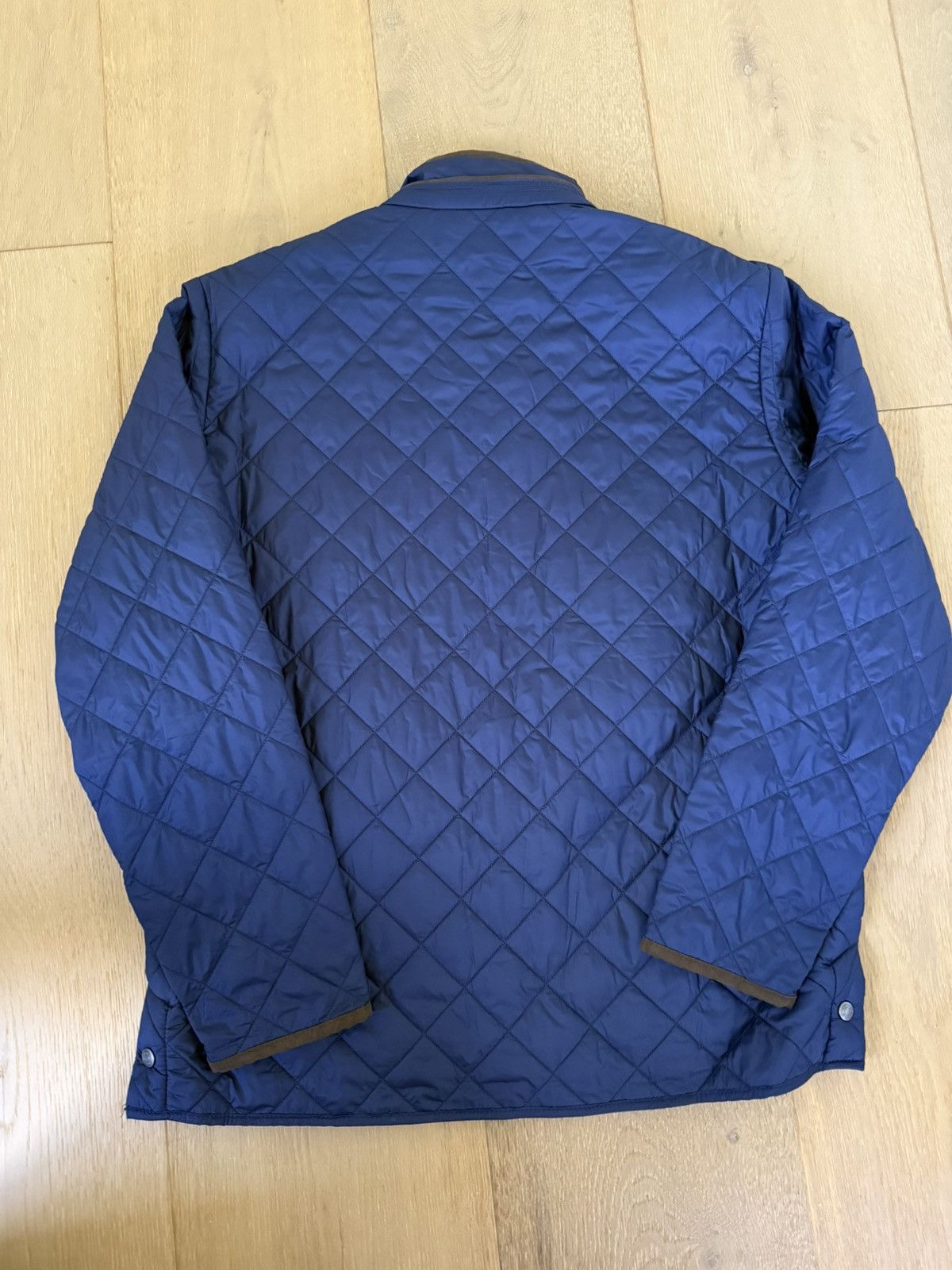 Peter Millar Peter Millar Suffolk Quilted Jacket Navy Size US XL / EU 56 / 4 - 3 Thumbnail