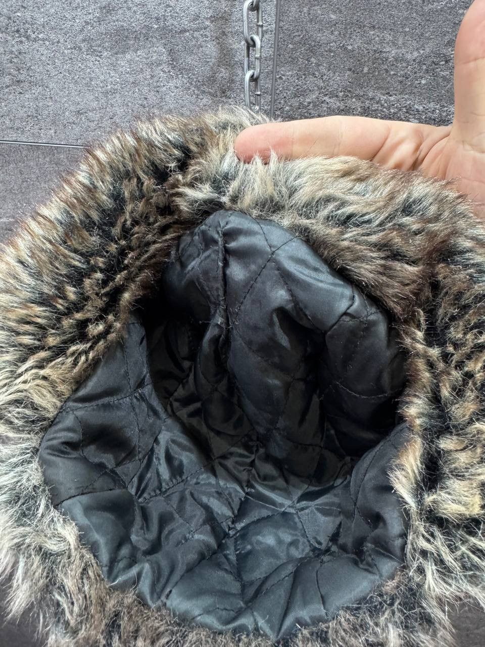 Other Ushanka Trapper Hat Furry Mohair Fuzzy Fur Hat Y2K 90s Size ONE SIZE - 9 Thumbnail