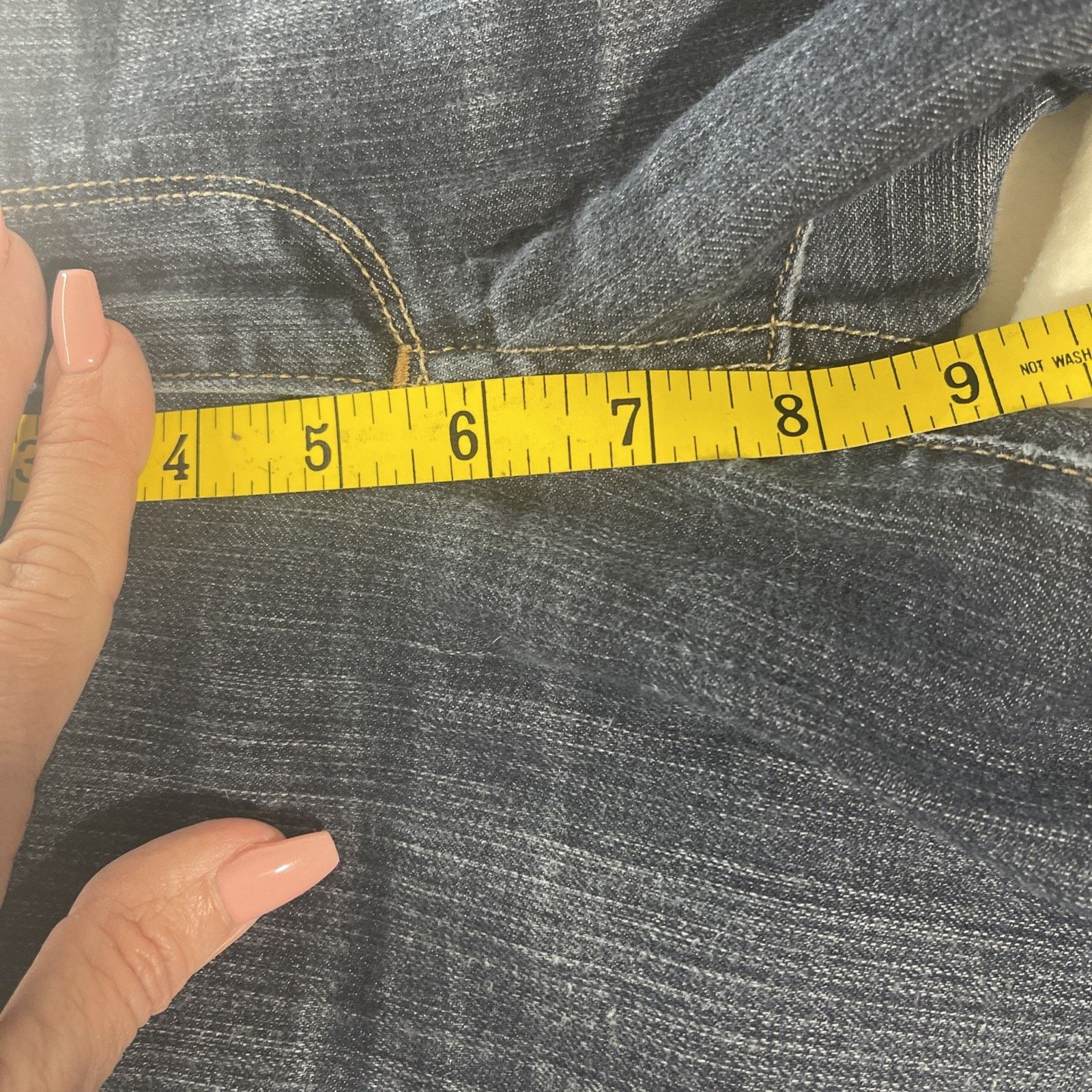Paige Paige Jeans Women's 27 Skyline Straight Dark Wash Denim Size 27" / US 4 / IT 40 - 6 Thumbnail