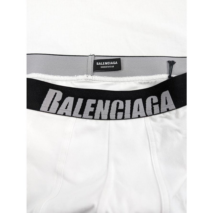 Balenciaga o1rshd1 Q:2 / Boxer Briefs in White Size 30 - 11 Thumbnail