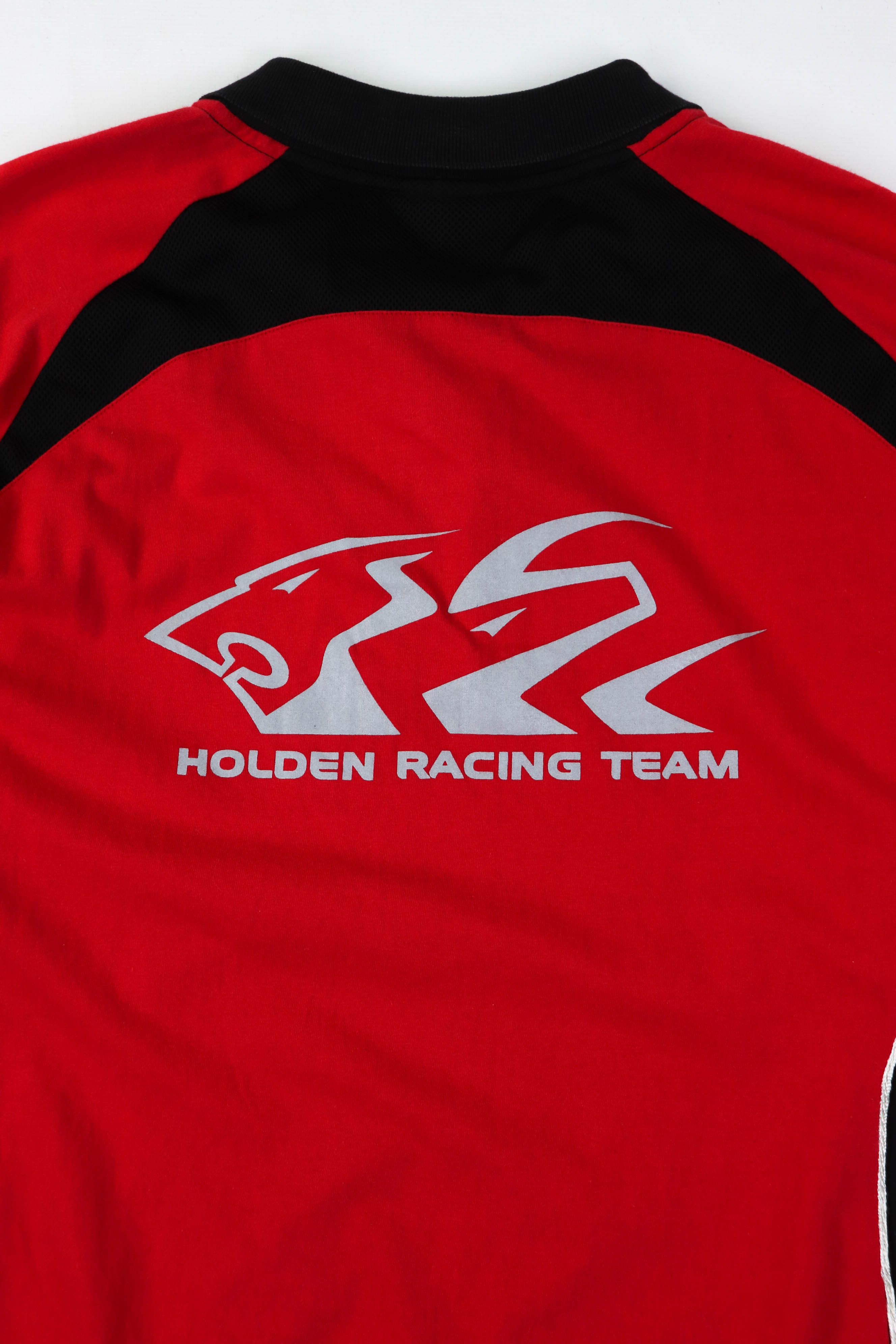 Vintage 00s Vintage Holden Racing Team 2005 Red Polo Shirt Size US XXL / EU 58 / 5 - 9 Thumbnail