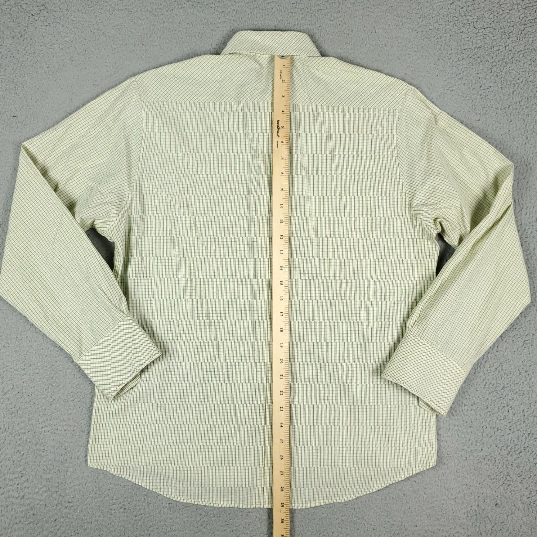 Ben Sherman VINTAGE Ben Sherman Green Check Long Sleeve Button Up Shirt Size L *Damaged* Mens Size US L / EU 52-54 / 3 - 5 Thumbnail