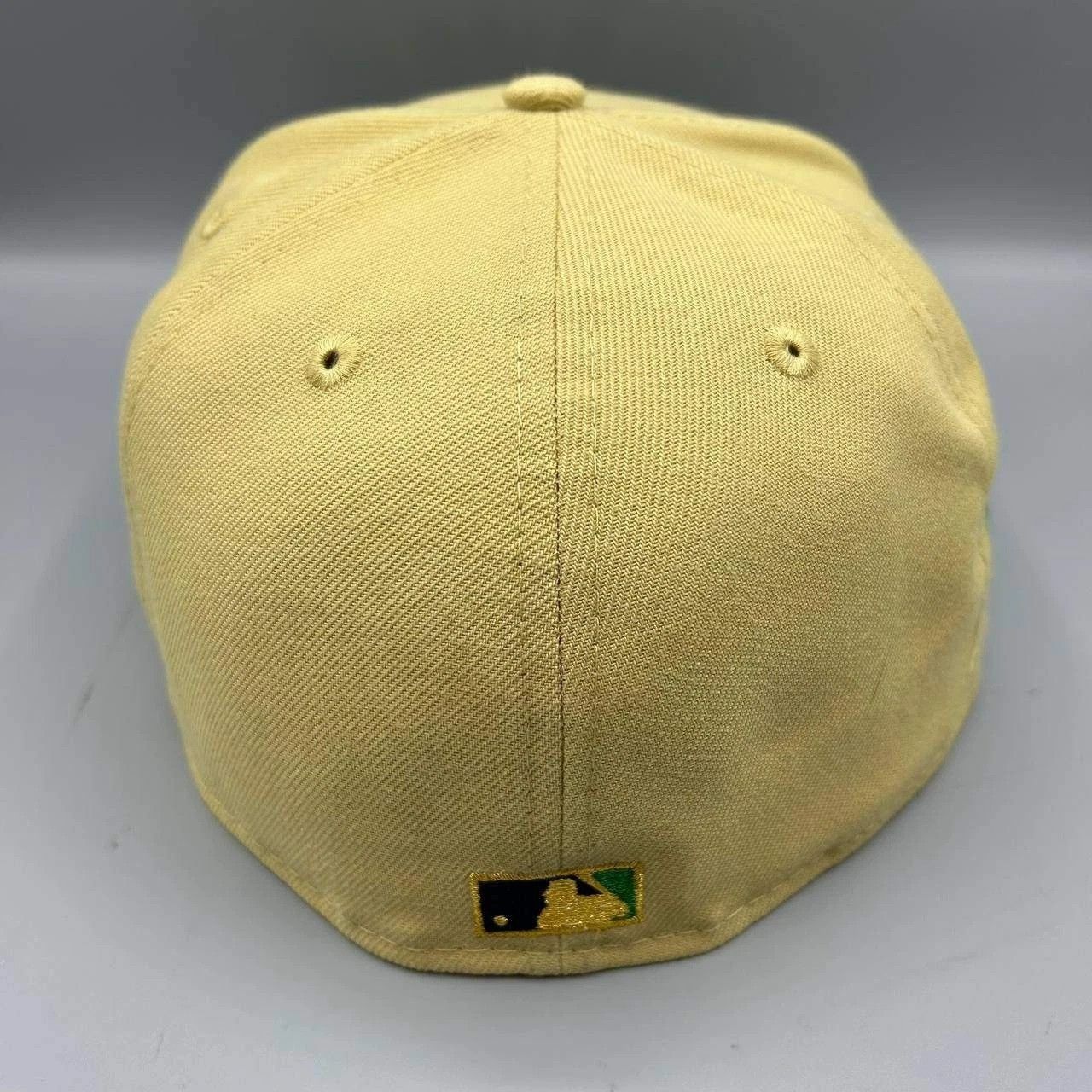 New Era Montreal Expos Hat Men 7 3/8 Yellow Navy MLB Fitted Cap New Size ONE SIZE - 7 Thumbnail
