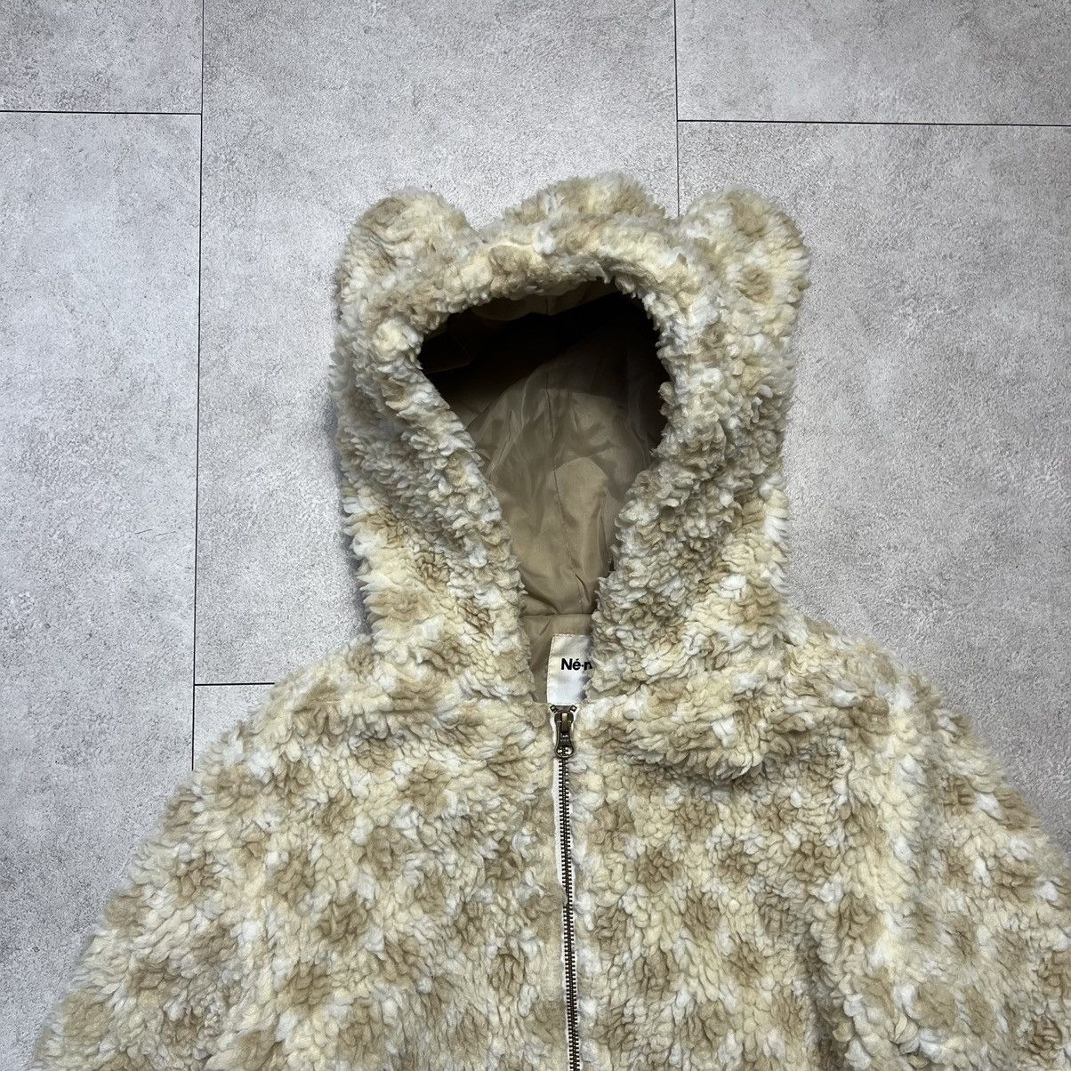 Ne-Net Ne Net Ear Bear Pattern Hoodie Zip Jacket Size US L / EU 52-54 / 3 - 3 Thumbnail