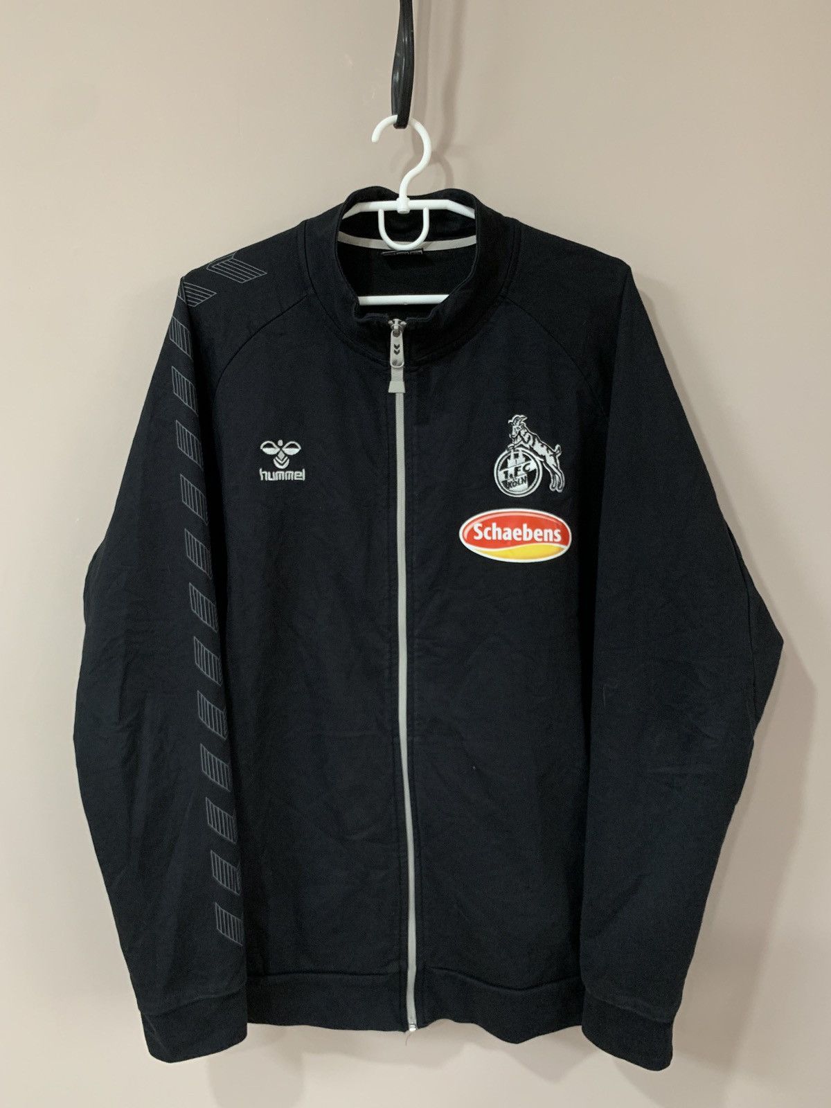 Hummel FC Koln Football Zip Jacket Black Hummel Soccer Size L Size US L / EU 52-54 / 3 - 1 Thumbnail