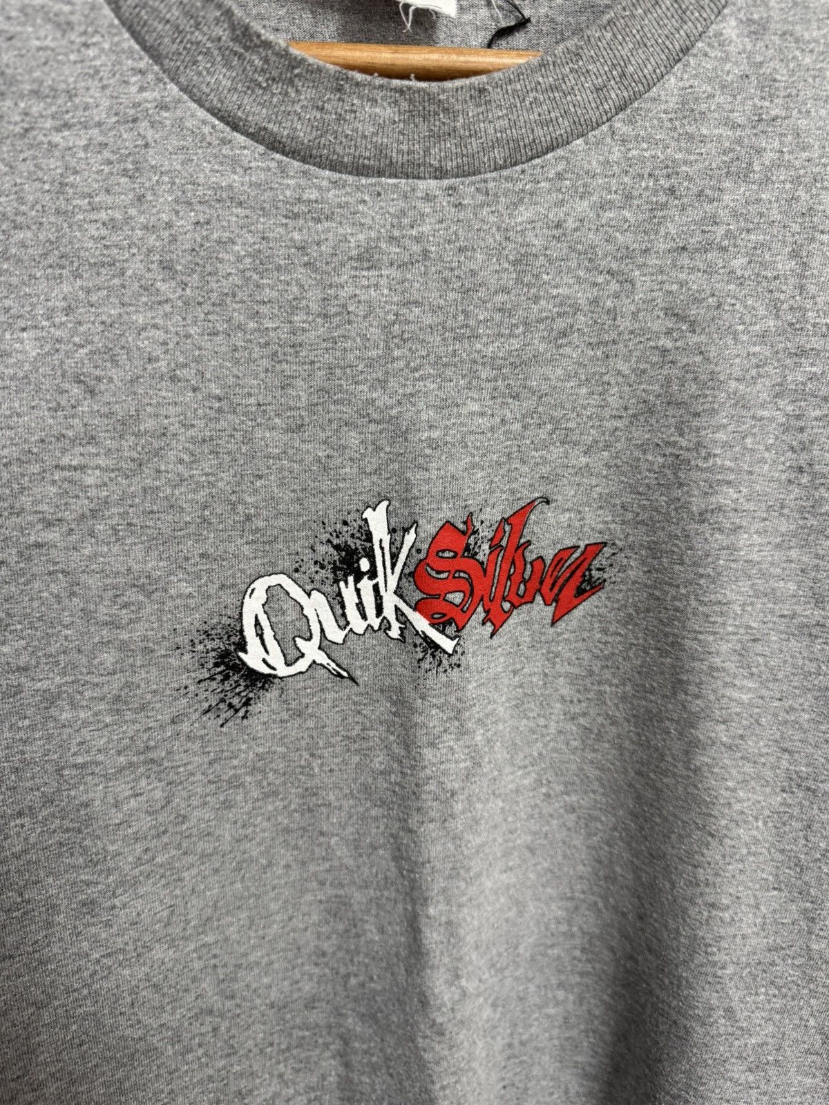 Quiksilver Vintage Quiksilver Tee Big Logo Surf Style Oversized T Shirt Size US XL / EU 56 / 4 - 6 Thumbnail