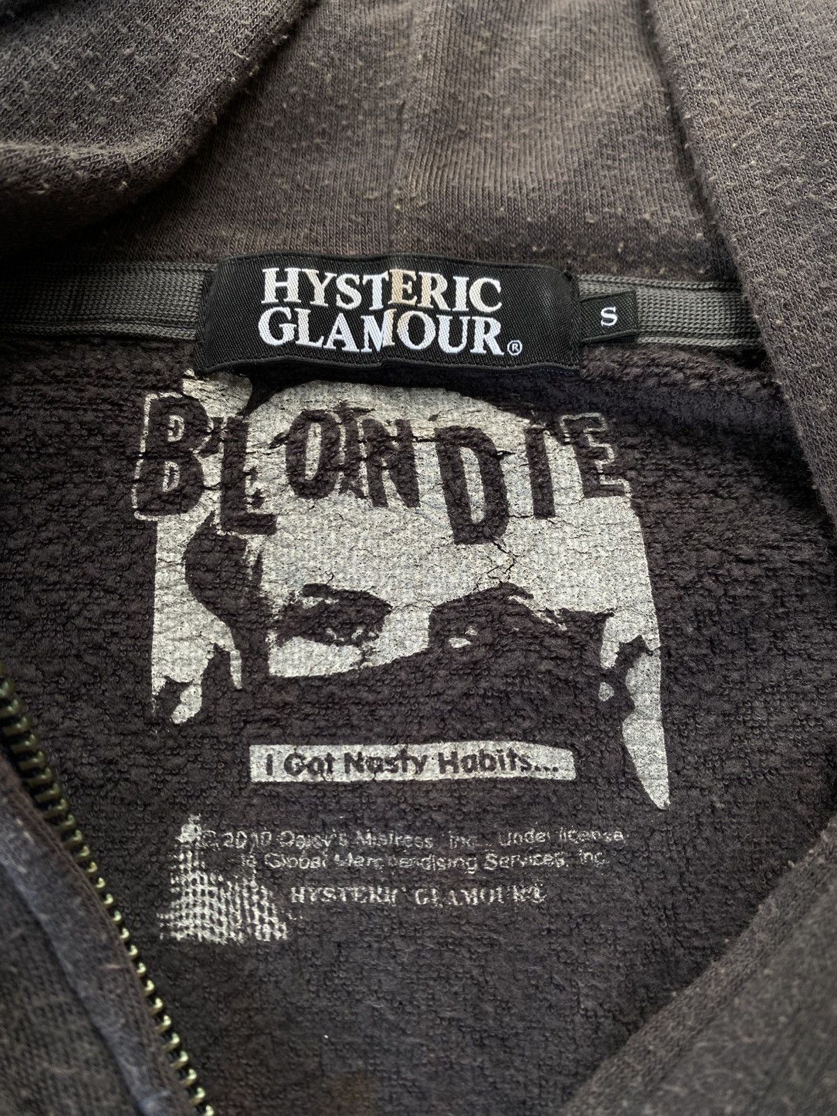 Band Tees × Hysteric Glamour Hysteric Glamour X Blondie Debbie Harry Hoodie Sweater Size S / US 4 / IT 40 - 6 Thumbnail