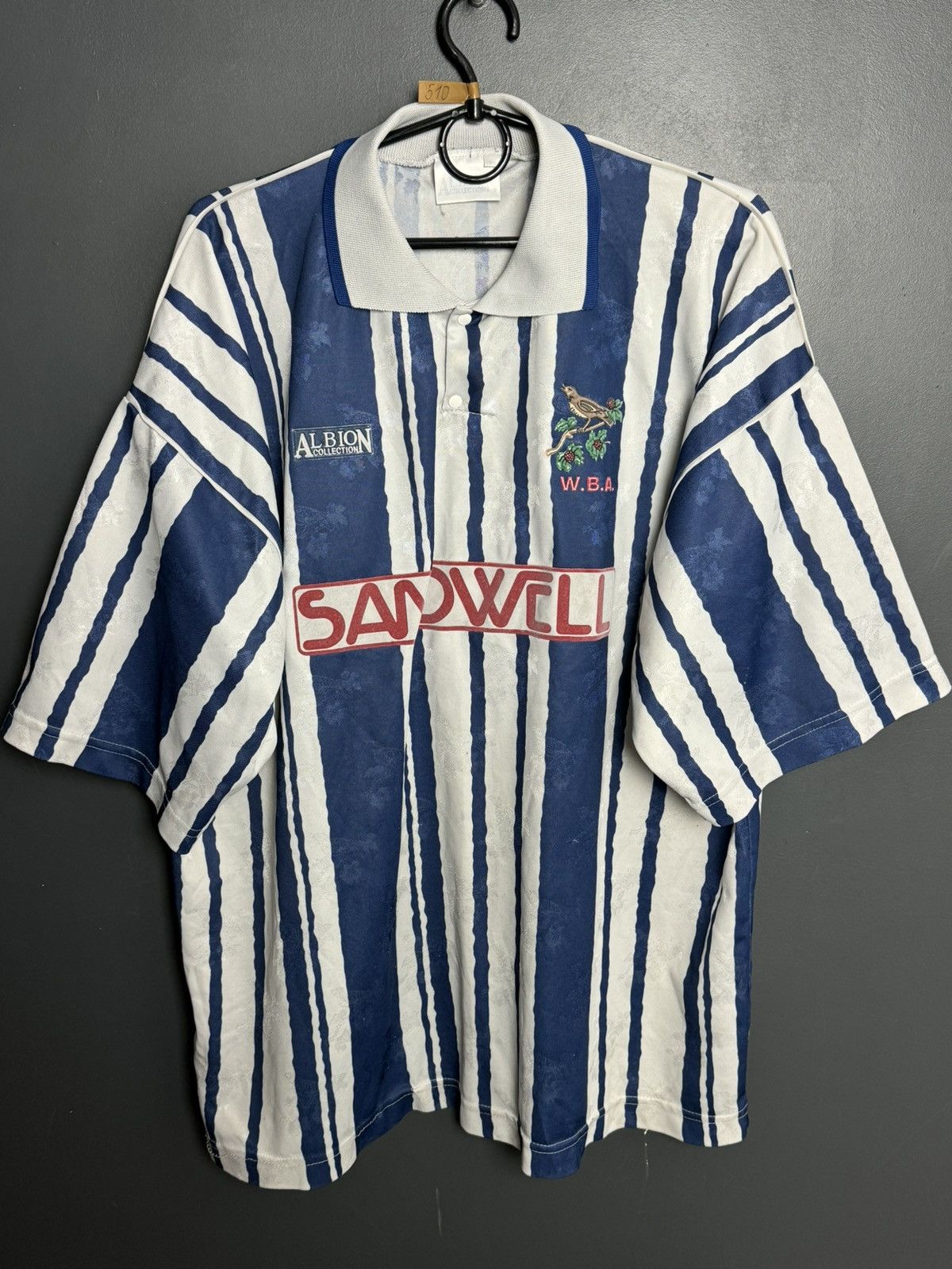 Other West Bromwich Albion 92/93 Home Football Jersey Size US XXL / EU 58 / 5 - 1 Thumbnail