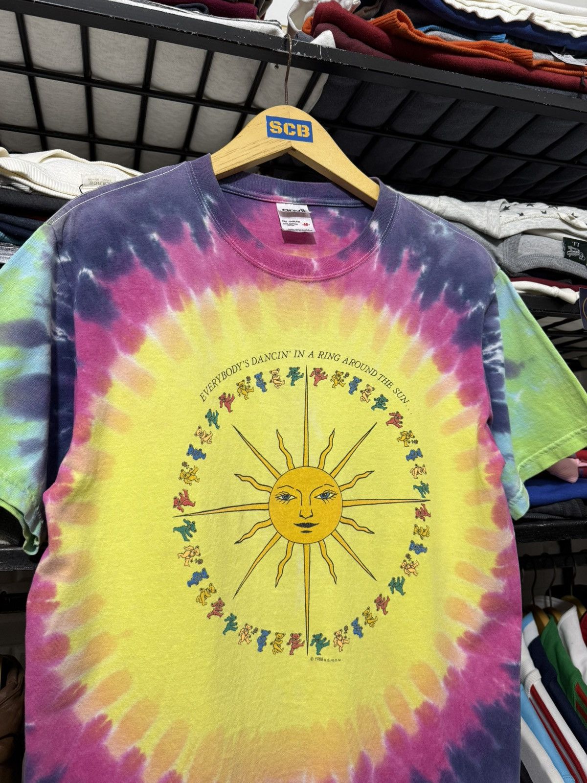 Band Tees Grateful dead 1988 tie dyed tshirt Size US M / EU 48-50 / 2 - 2 Thumbnail