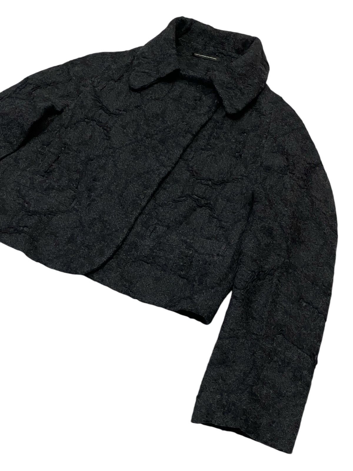 Yohji Yamamoto Yohji Yamamoto Y,s Embossed Pattern Wool Jacket Size M / US 6-8 / IT 42-44 - 17 Thumbnail