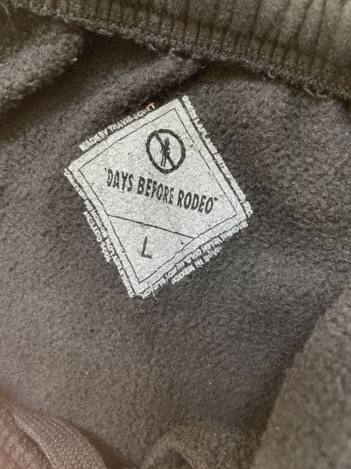 Designer Travis Scott XX Days Before Rodeo Sweatpants Size US 34 / EU 50 - 5 Thumbnail