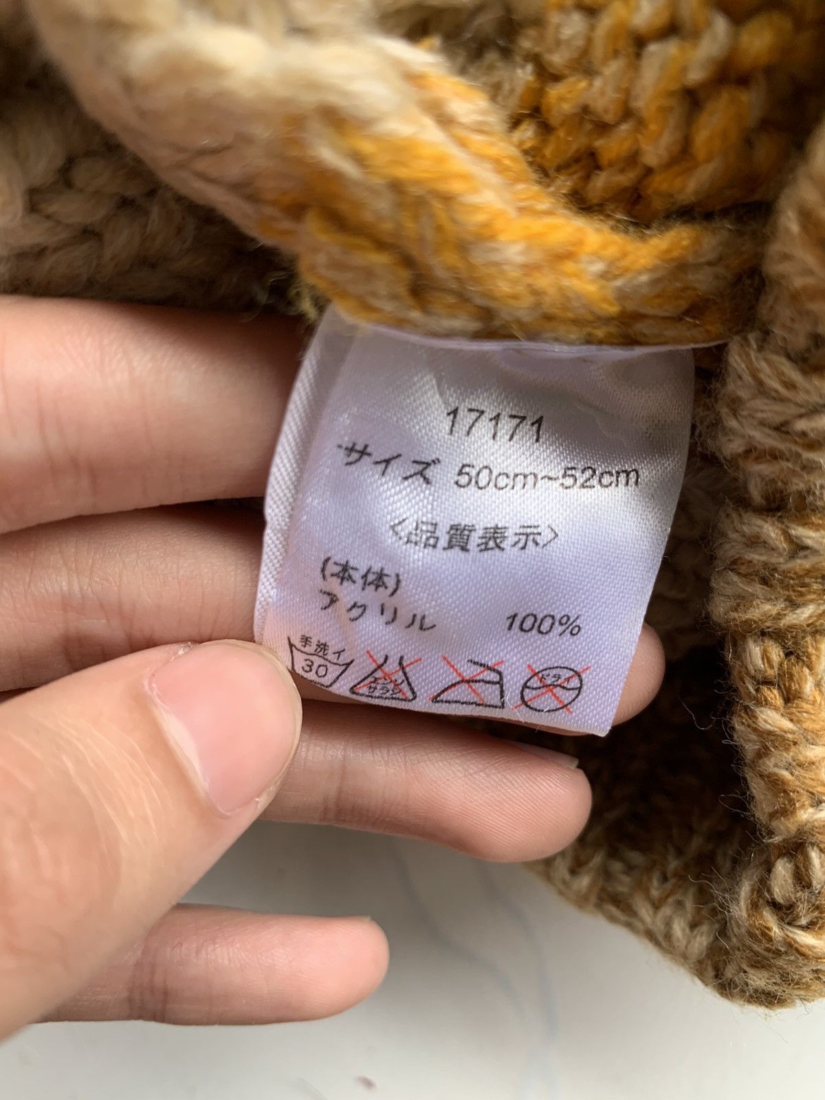 Japanese Brand × Kapital × Vintage Knitted Crochet Winter Session Rare Colour Beanie Hats🧶 Size ONE SIZE - 12 Thumbnail
