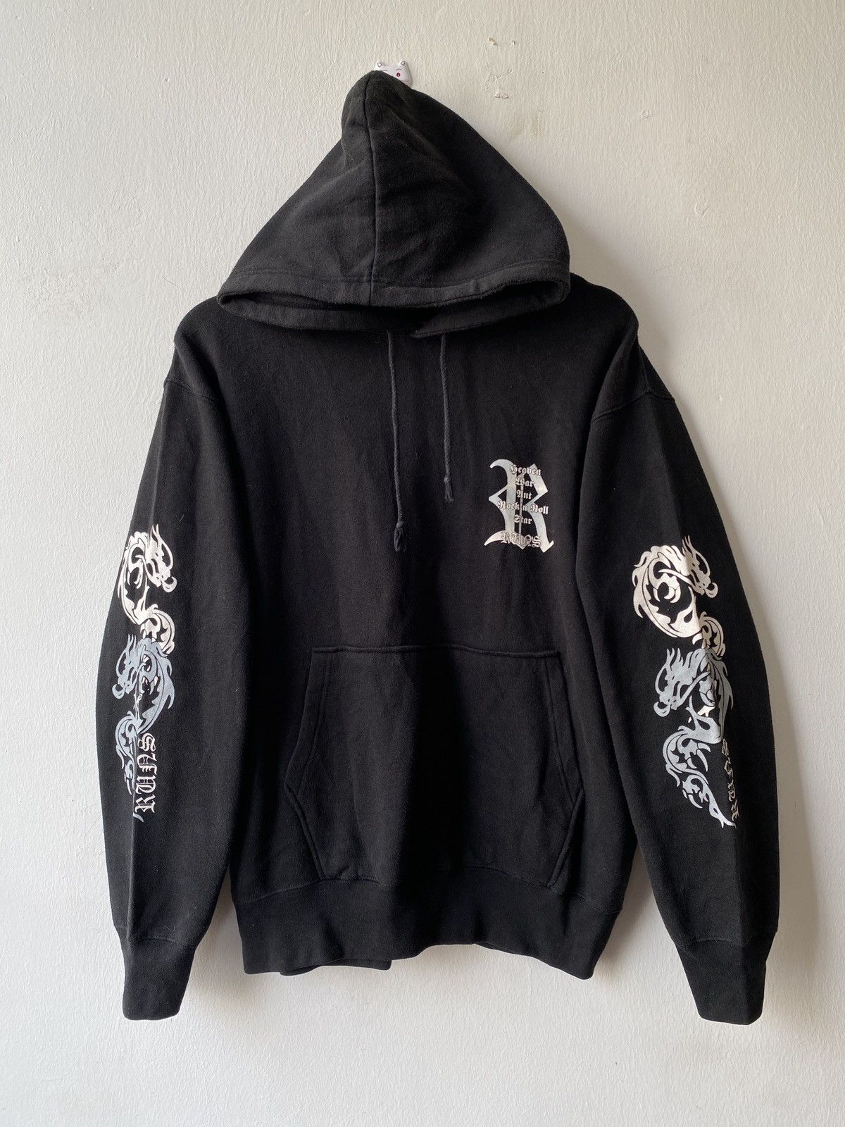 Japanese Brand × Le Grande Bleu (L.G.B.) × Tornado Mart 2000s - Runs Greateful Brand Dragon Design Y2K Style Hoodie Size US M / EU 48-50 / 2 - 4 Thumbnail