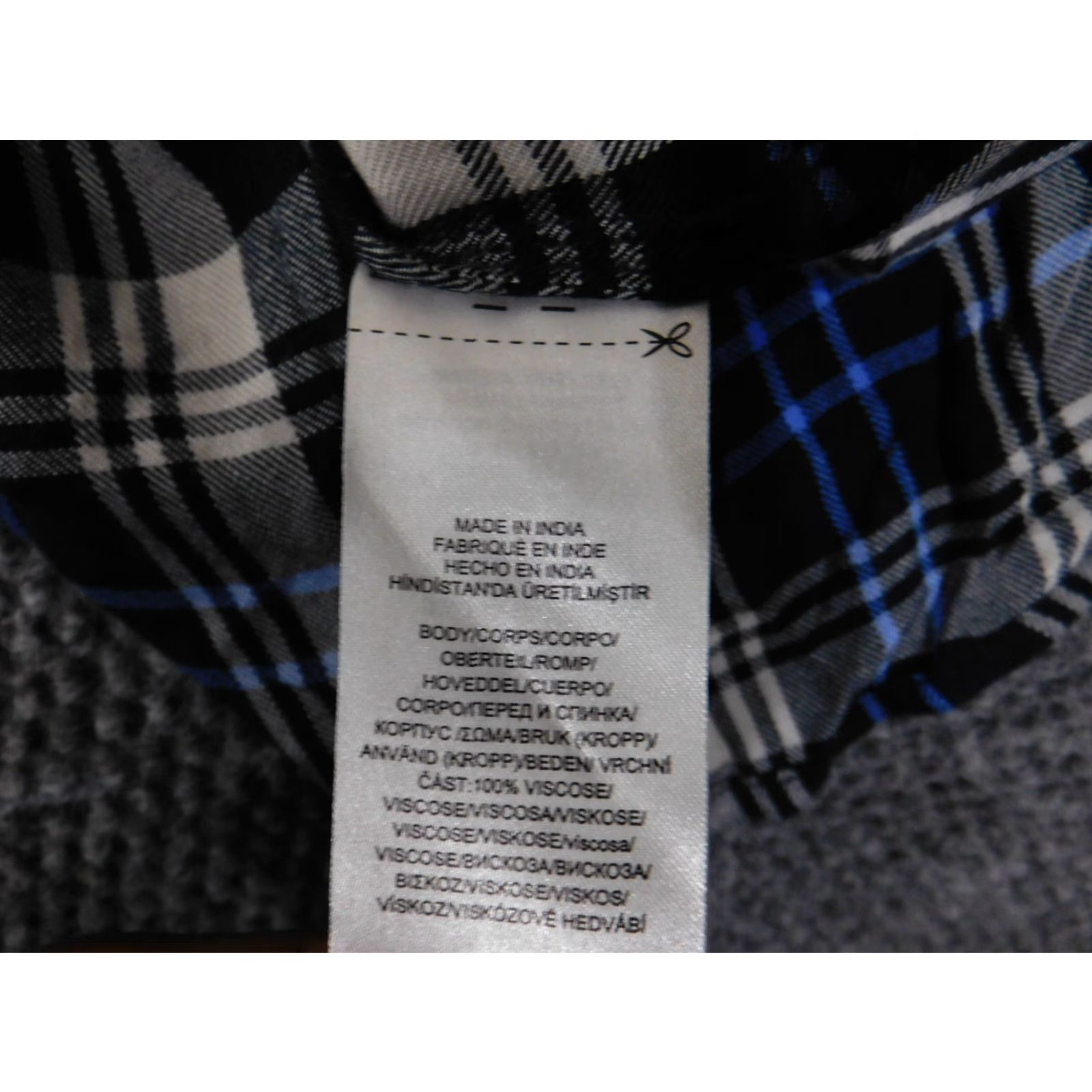 Ralph Lauren Lauren Ralph Lauren Button-Up Shirt Women's XS Blue Plaid Knit Stretch Collared Casual Regular Size XS / US 0-2 / IT 36-38 - 7 Thumbnail