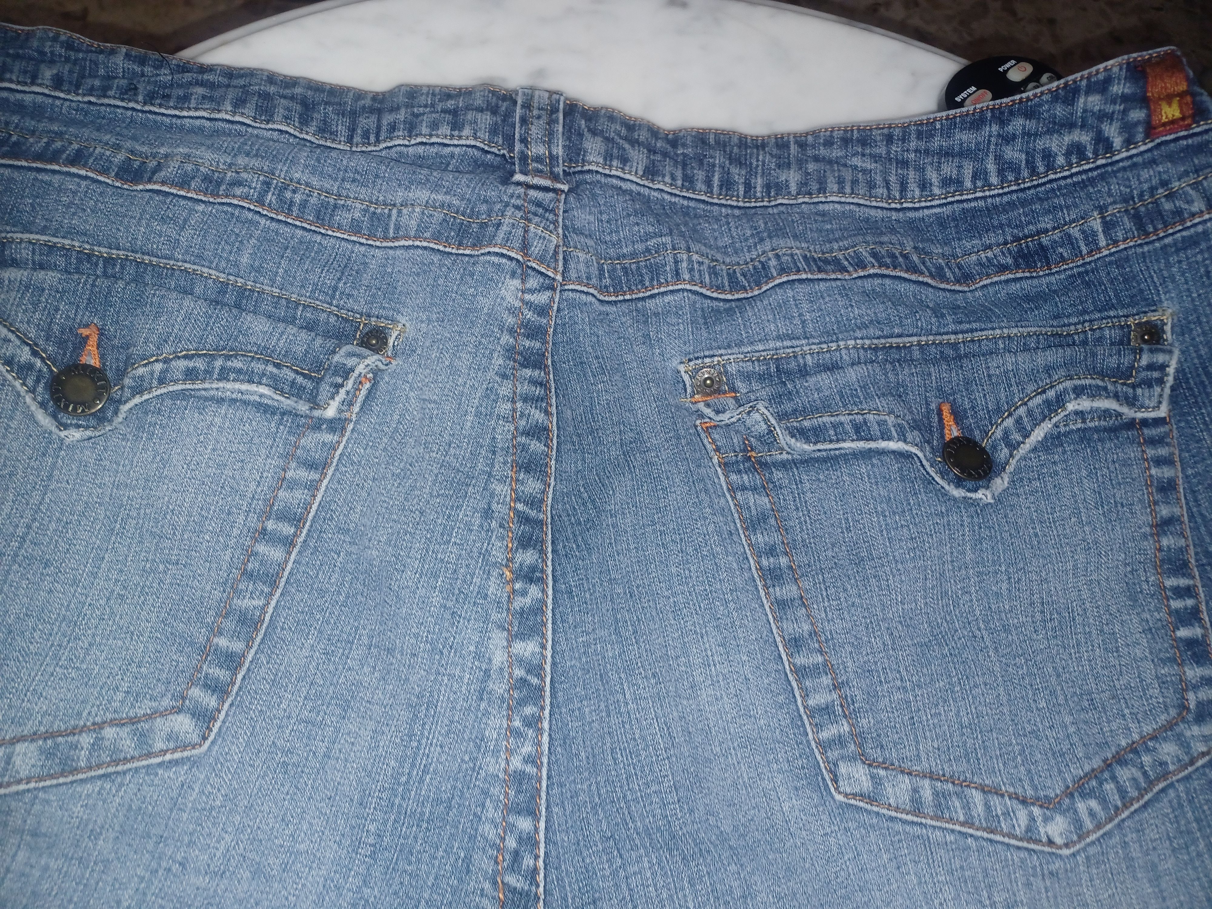 Other Mix It Women's Blue Jeans SZ 20W Flared Size 42" / US 20 - 3 Thumbnail