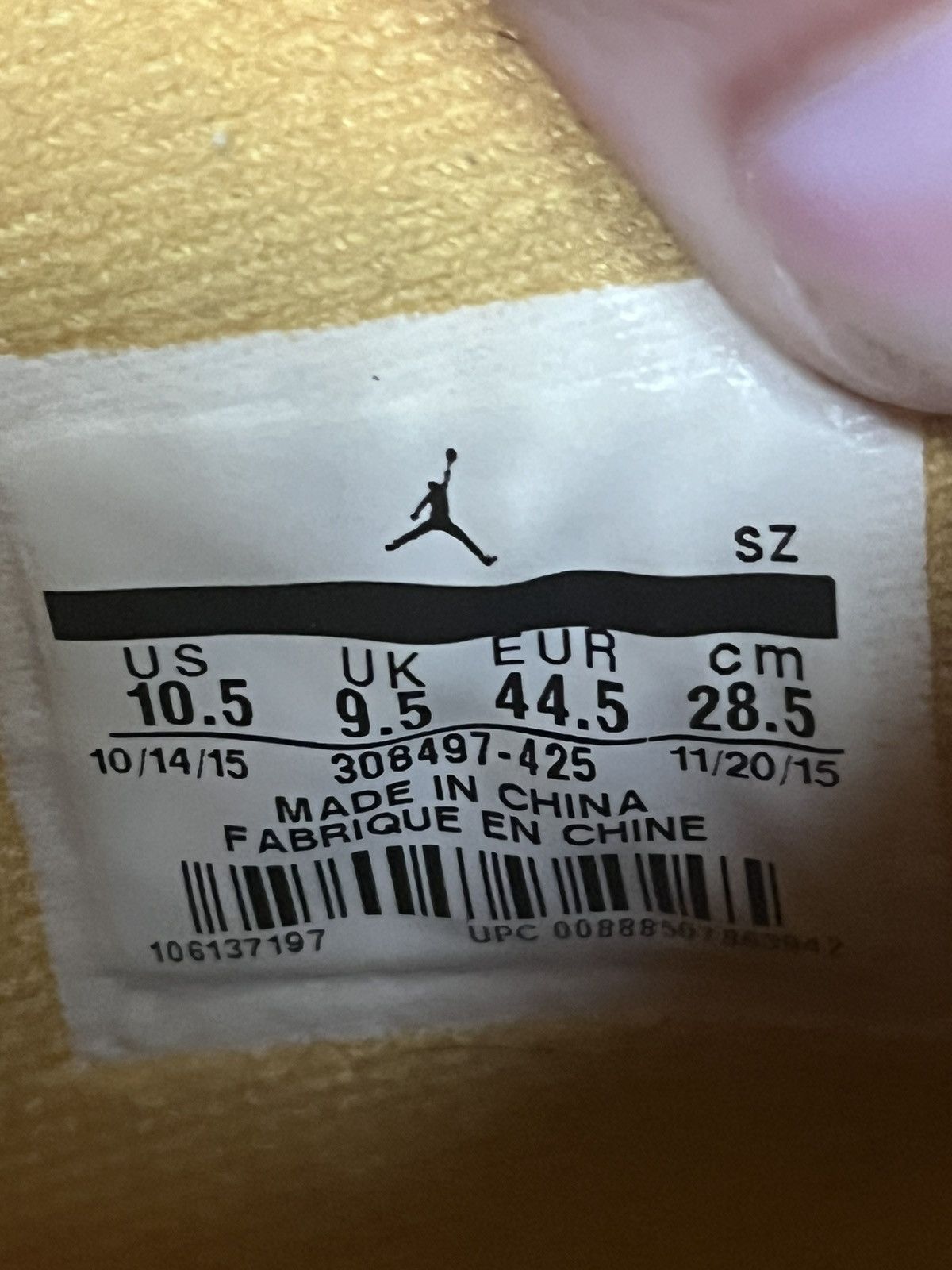 Jordan Brand Jordan 4 dunk from above Size US 10.5 / EU 43-44 - 9 Thumbnail