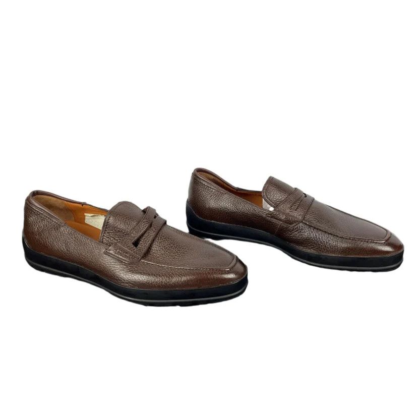 Bally o1y1224 Leather Loafers in Brown Size US 7.5 / EU 40-41 - 3 Thumbnail