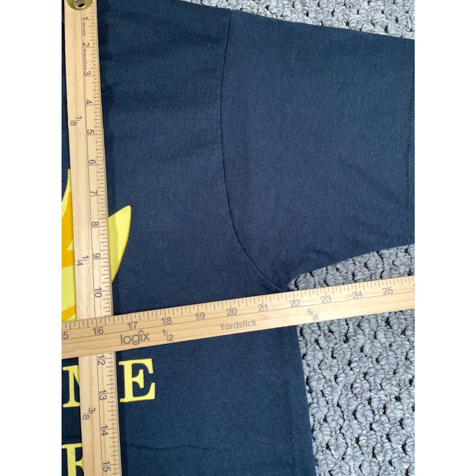 Vintage VTG 90s Desert Storm Ribbon T-Shirt Black Screen Stars 1991 Adult XL (Tag) Cotton Blend Military Patriotic 90s Mens Shirt Size US L / EU 52-54 / 3 - 6 Thumbnail