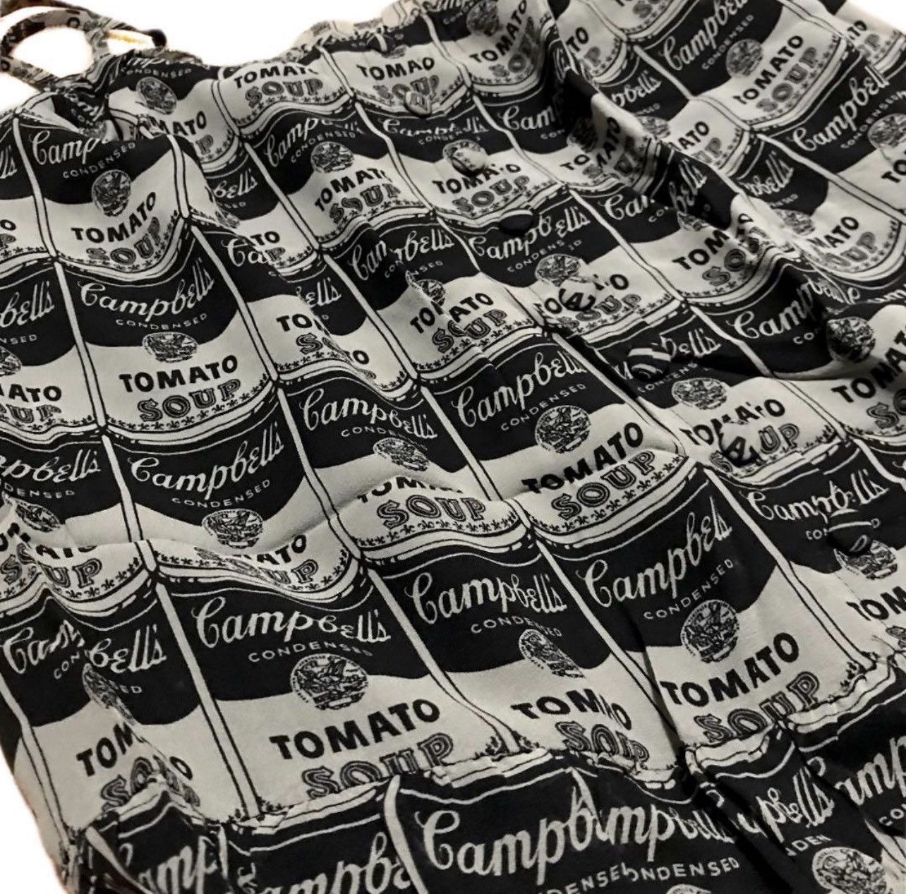Andy Warhol × Hysteric Glamour Hysteric Glamour❌Andy Warhol "Campbell’s Soup" Silk Camisole Size ONE SIZE - 4 Thumbnail