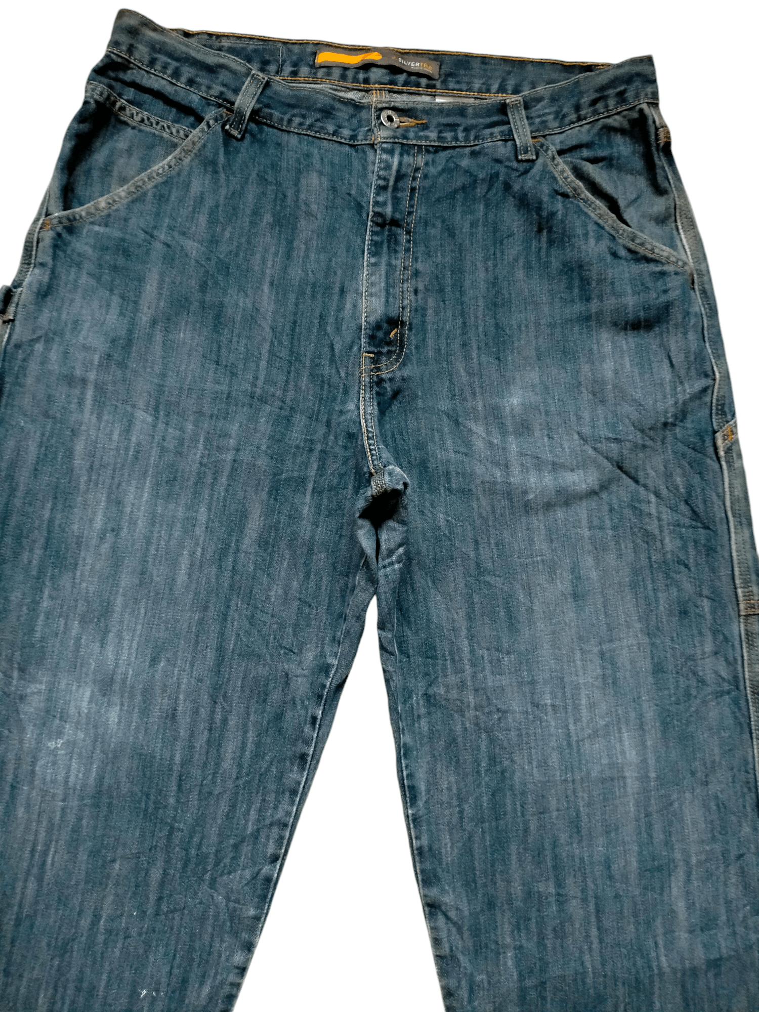 Levi's Levis Silvertab Carpenter Worker Baggy Jeans Size US 34 / EU 50 - 3 Thumbnail