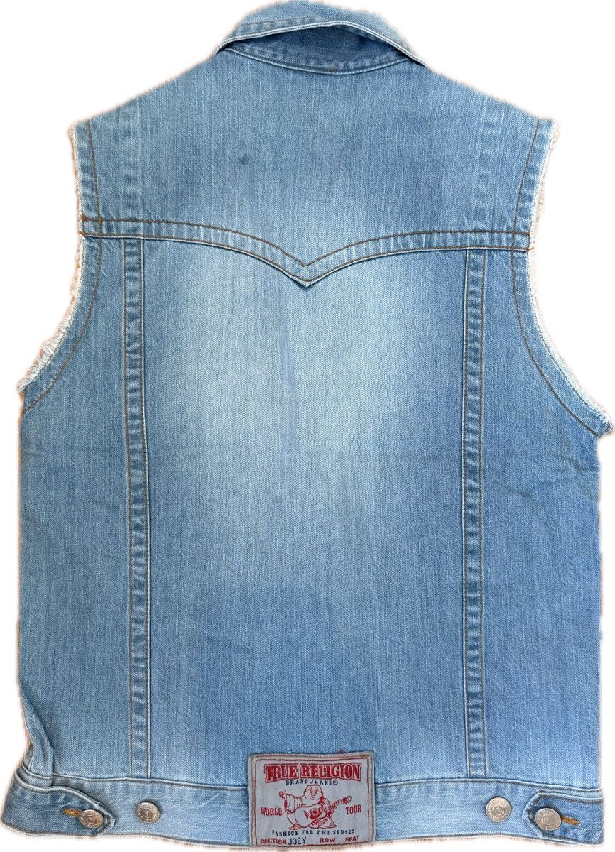 True Religion True Religion Denim Jacket Size L / US 10 / IT 46 - 4 Thumbnail