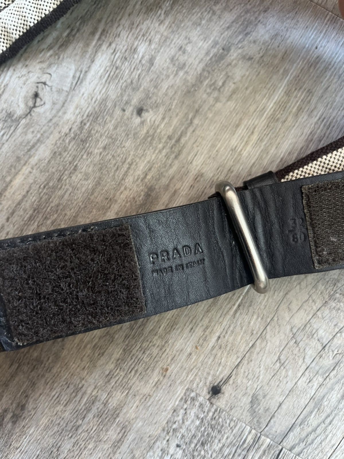 Prada 1999 prada canvas belt Size 32 - 5 Thumbnail