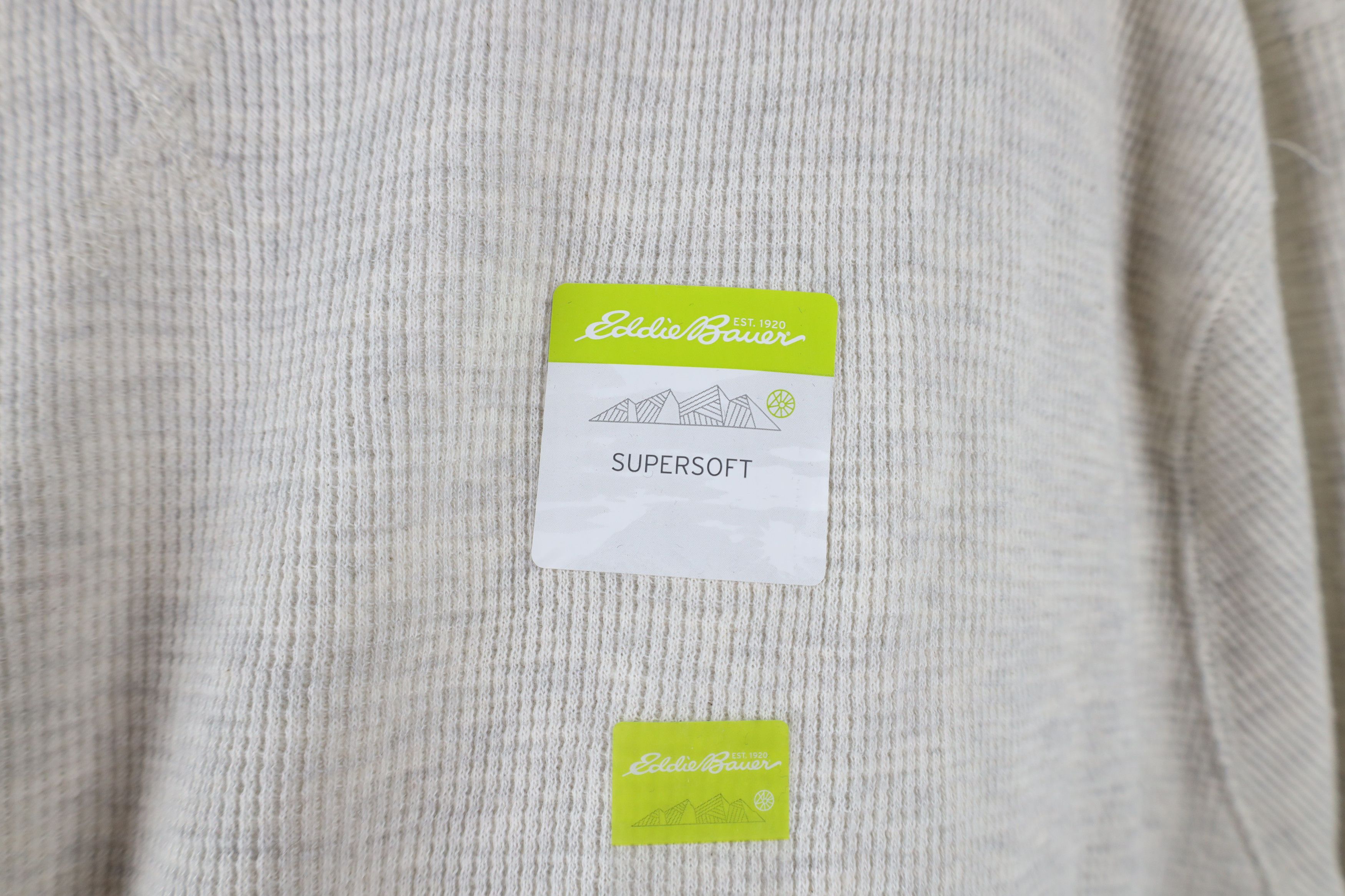 Eddie Bauer × Vintage Deadstock Vintage Eddie Bauer Knit Long Sleeve T-Shirt Size US XXL / EU 58 / 5 - 5 Thumbnail