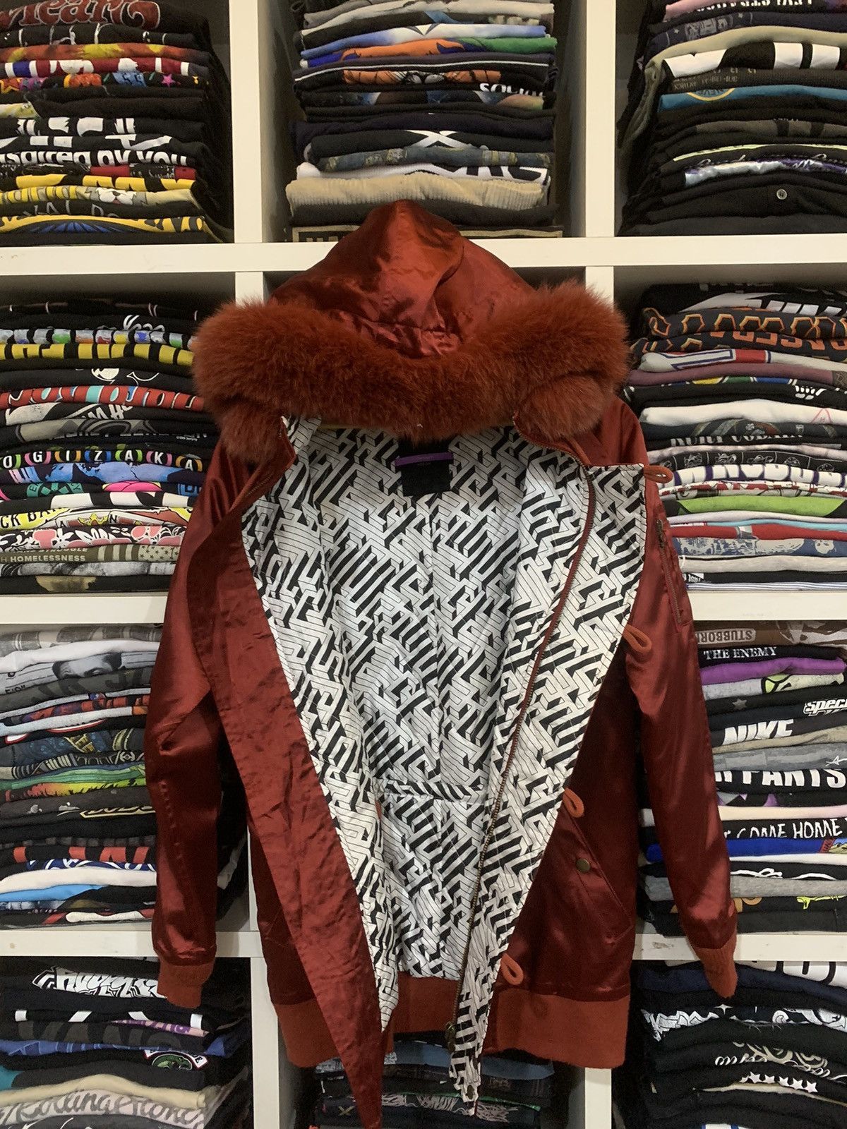 Japanese Brand Swagger Fur Hoodie Jacket Size US M / EU 48-50 / 2 - 13 Thumbnail