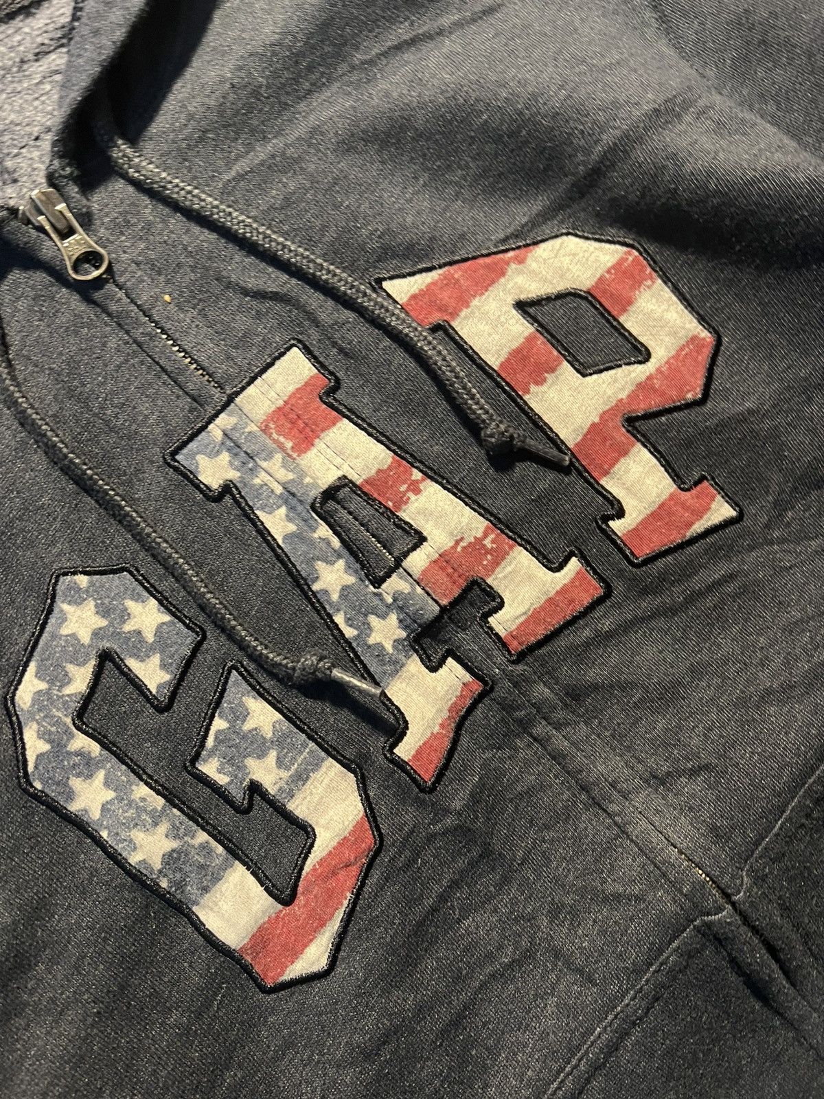 Gap Vintage blue gap x america Size US M / EU 48-50 / 2 - 2 Thumbnail