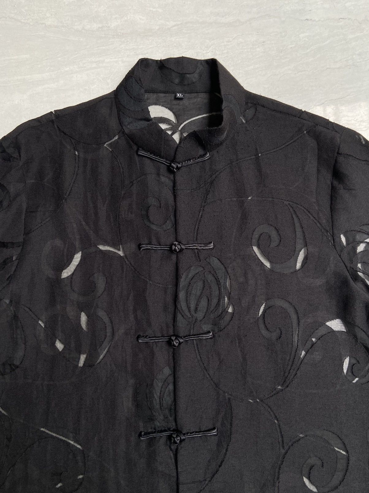 Designer × Japanese Brand MINIYE Black Chinese Traditional Shirt Size US S / EU 44-46 / 1 - 3 Thumbnail