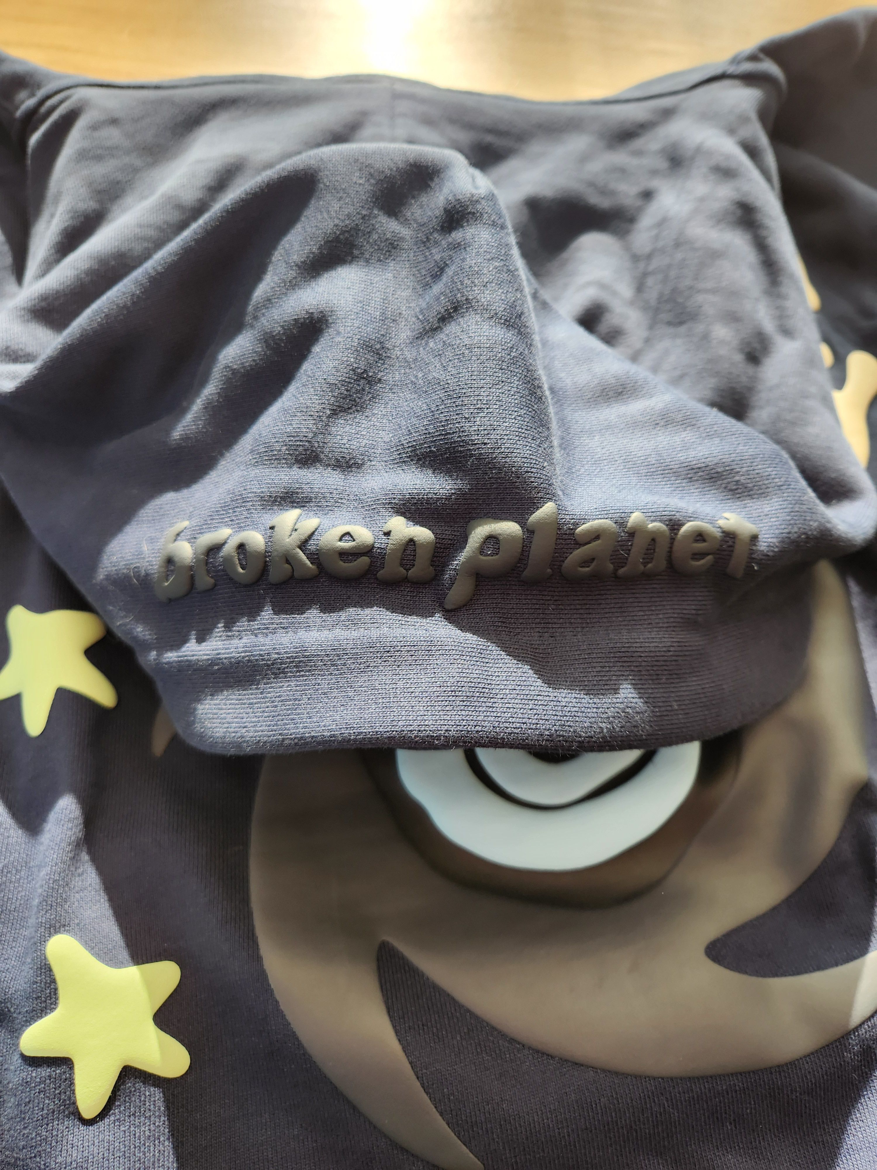 Broken Planet Broken Planet "Astral Energy" Navy Hoodie Size US XL / EU 56 / 4 - 3 Thumbnail