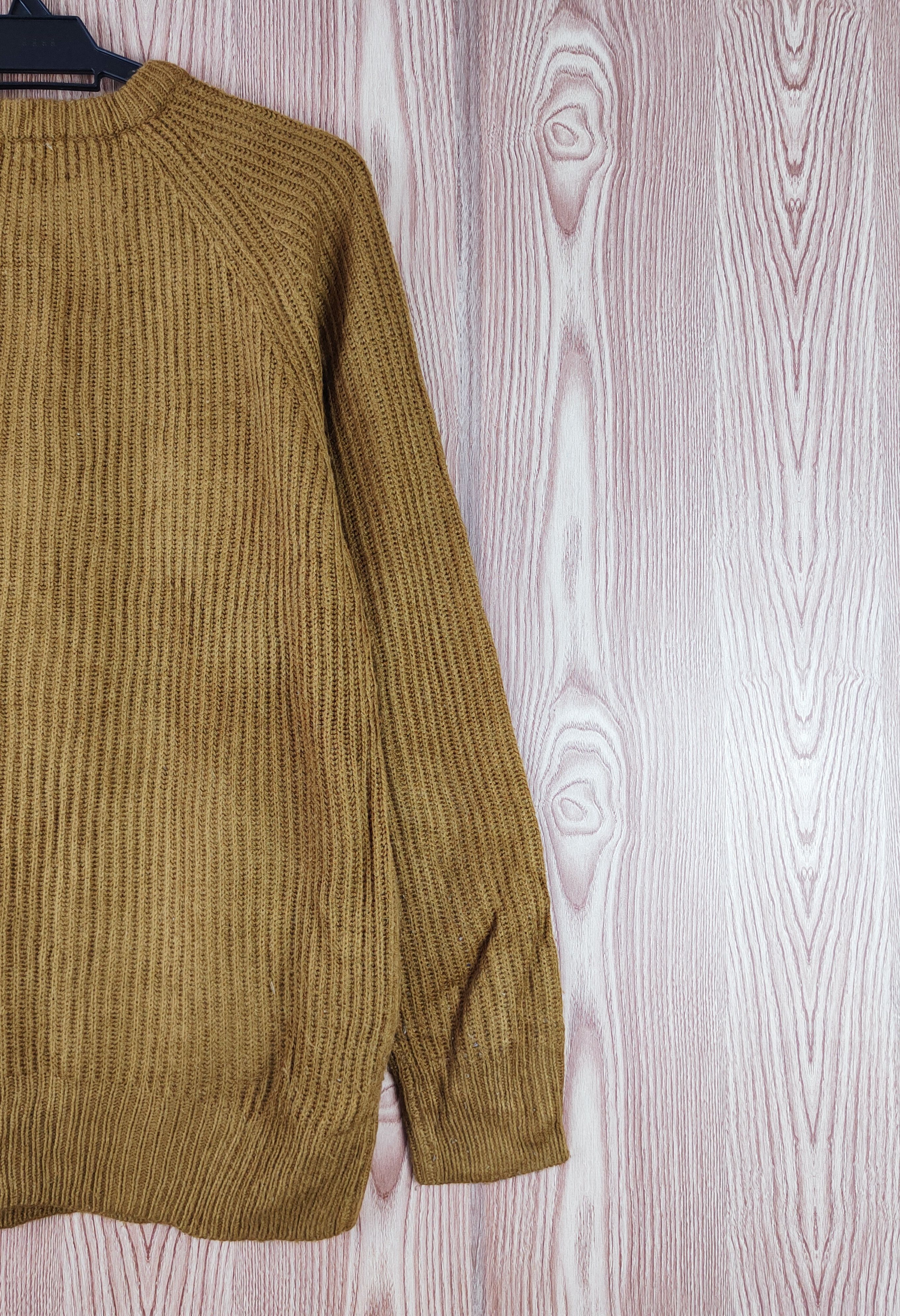 GU Gu Olive Knitwear Sweatshirts #W063 Size US L / EU 52-54 / 3 - 9 Thumbnail