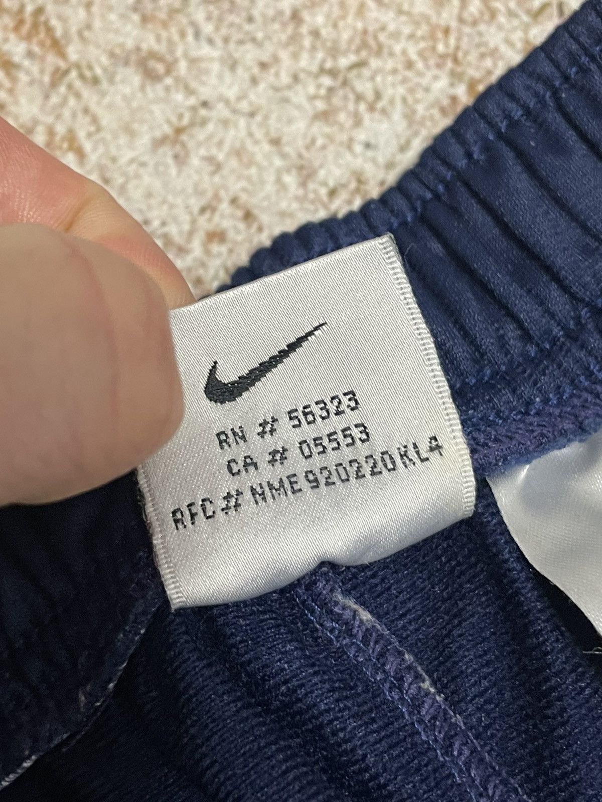 Nike Vintage Nike Double Swoosh Cotton Track Pants Size US 30 / EU 46 - 8 Thumbnail