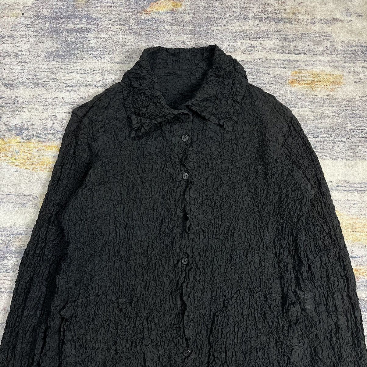 Issey Miyake × Pleats Please Issey Miyake Issey Miyake Me crinkle pleats blouse top Size M / US 6-8 / IT 42-44 - 5 Thumbnail