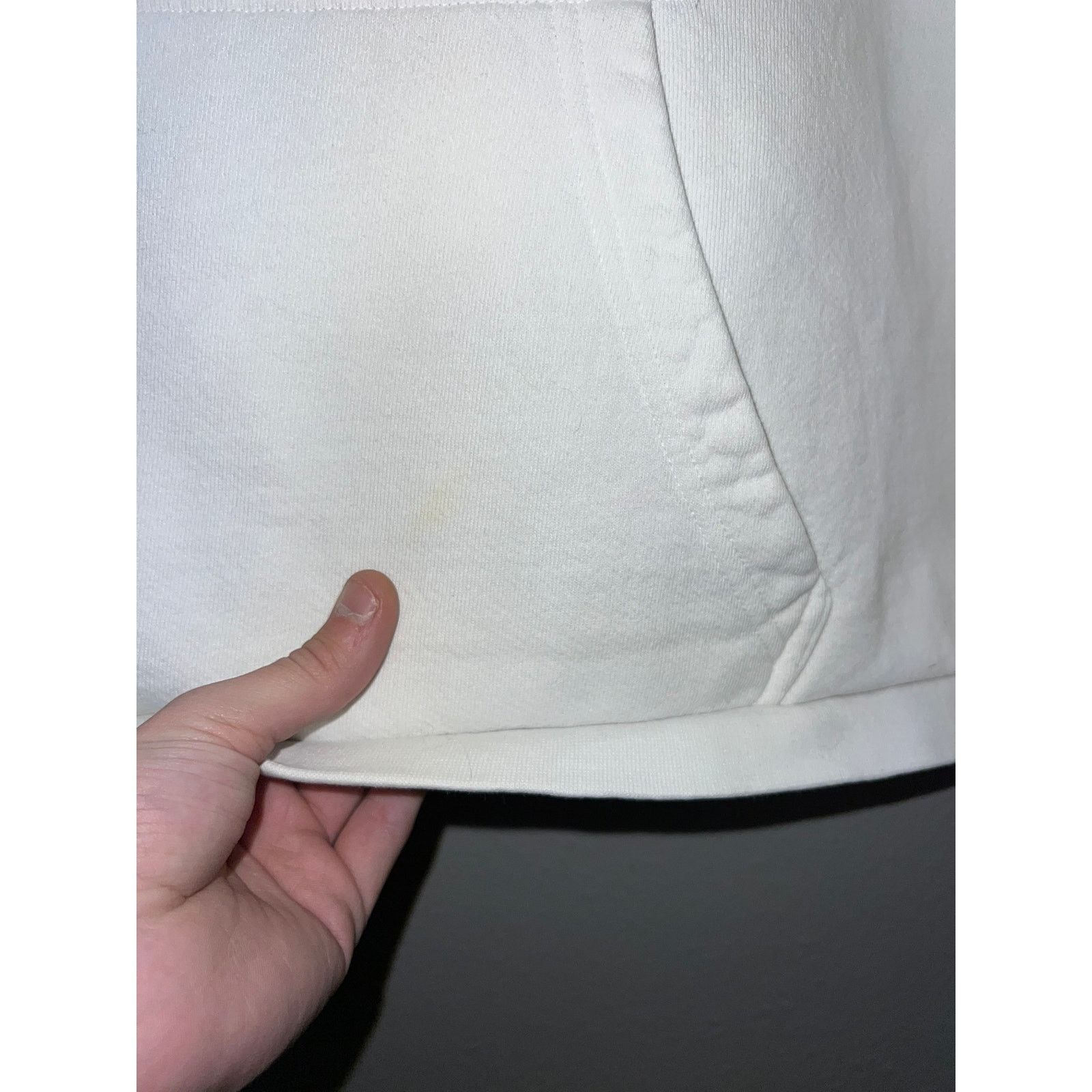 Nike Womens Nike White Hoodie Outerwear Jacket Nike Vintage XL Size XL / US 12-14 / IT 48-50 - 4 Thumbnail