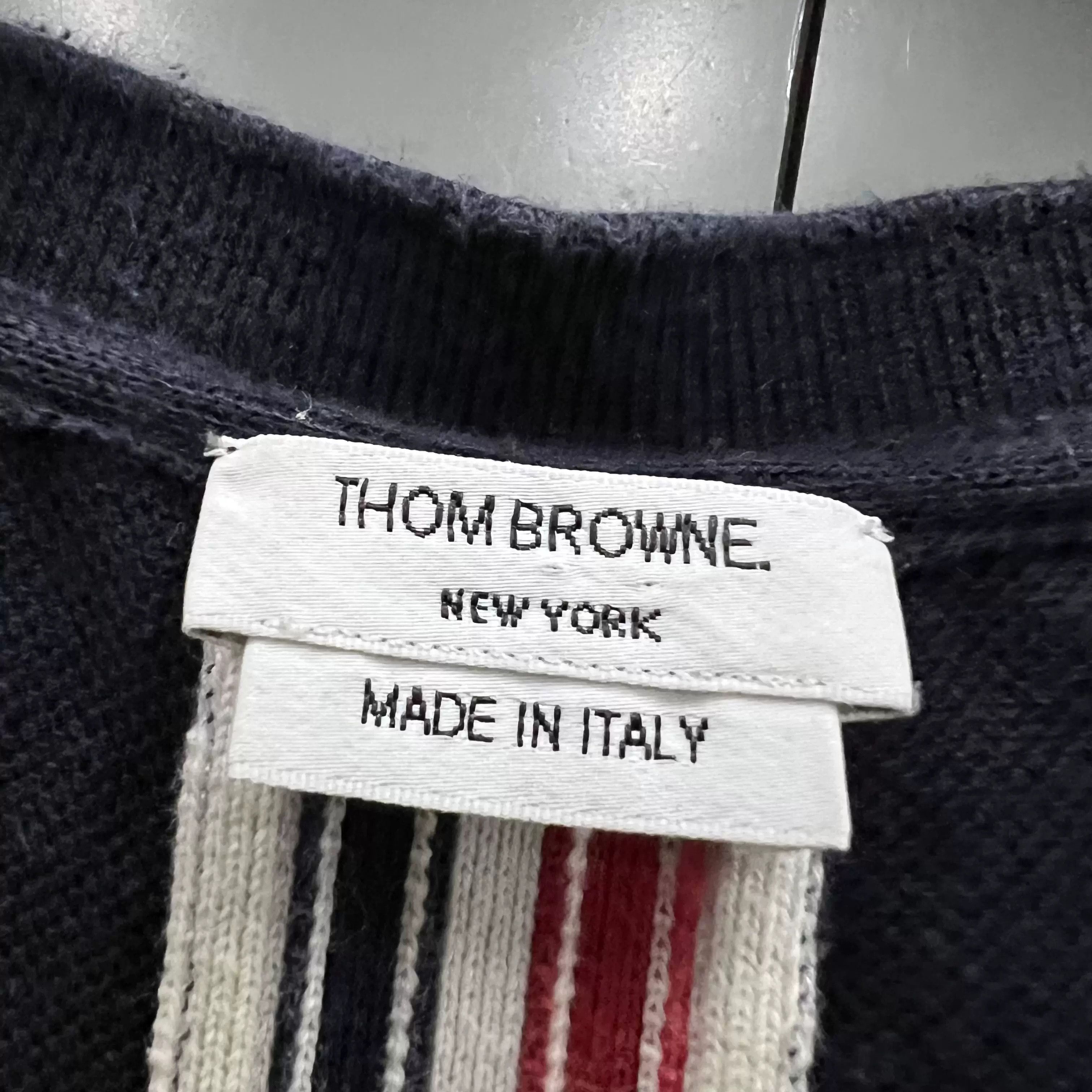 Thom Browne Thom Browne Back Stripe Short Sleeve Size US S / EU 44-46 / 1 - 3 Thumbnail