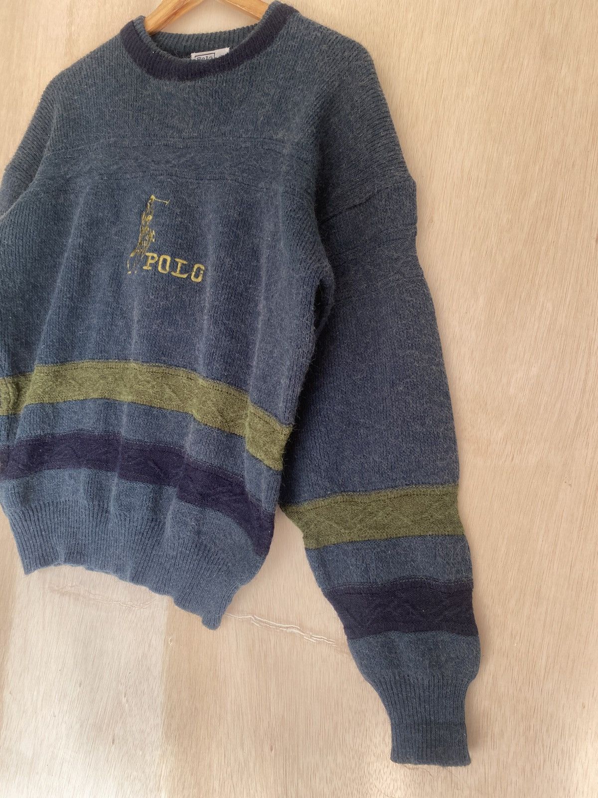 Polo Ralph Lauren Polo Ralph Lauren Sportsman Mohair Knit 90s Size M / US 6-8 / IT 42-44 - 3 Thumbnail