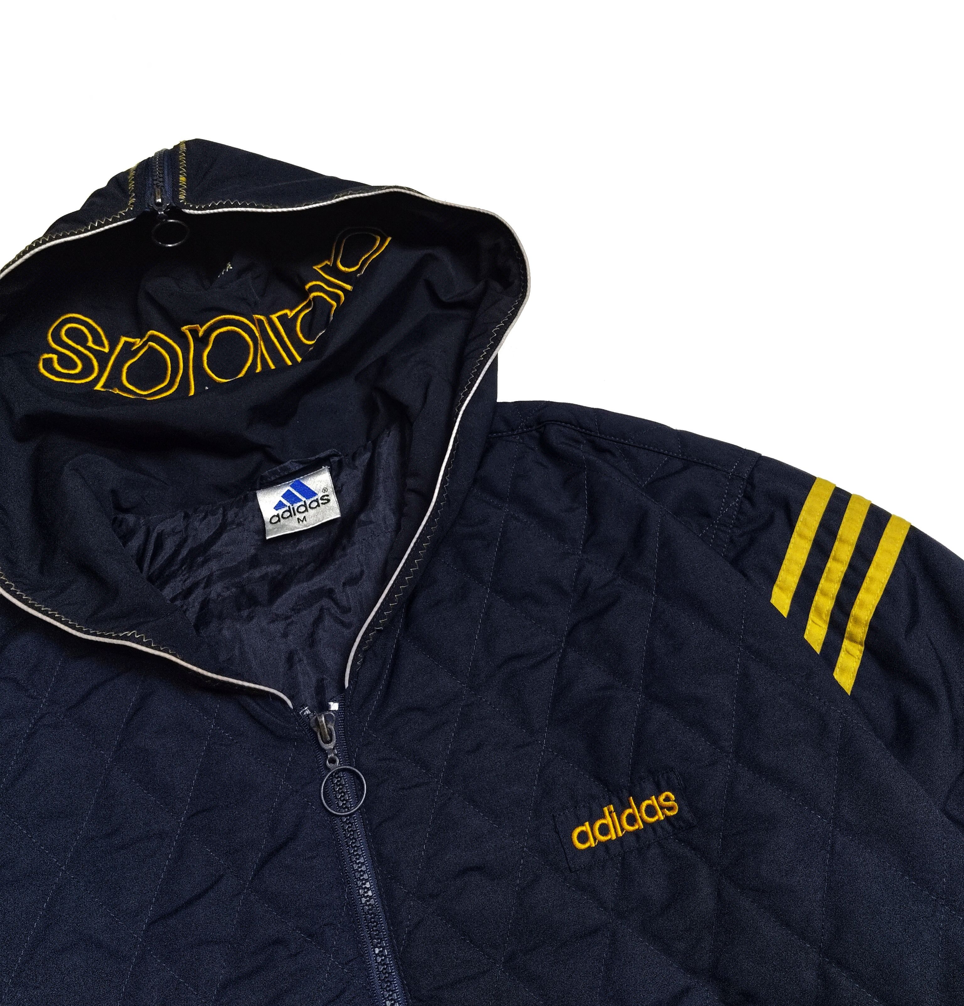 Adidas 💥SOLD💥 Vintage Adidas Croped Zip Up Jacket Size M / US 6-8 / IT 42-44 - 3 Thumbnail