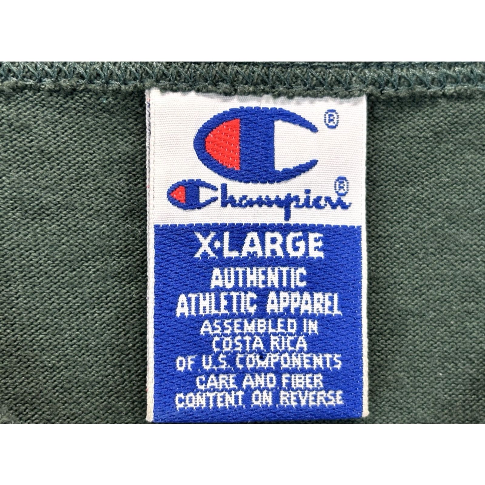 Champion VINTAGE Champion T-Shirt Men XL Dark Green 90s Olympics Atlanta 1996 Embroidered Sports Size US XL / EU 56 / 4 - 5 Thumbnail