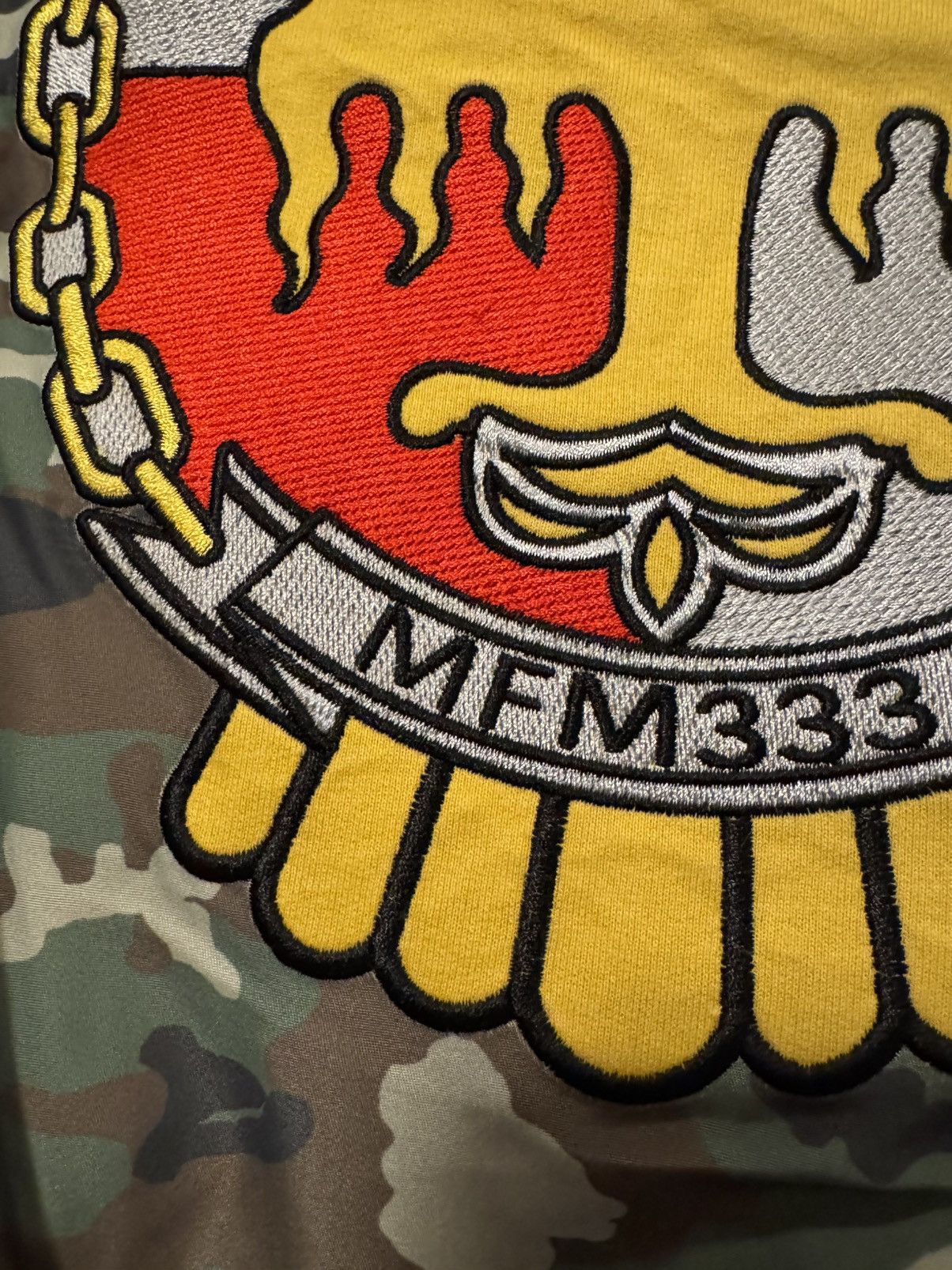 murd333r.fm MFM MA-1 Flight Jacket Camo L Size US L / EU 52-54 / 3 - 8 Thumbnail