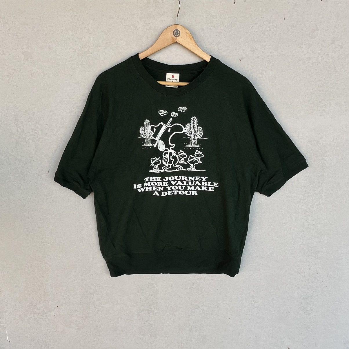 Other Vintage Gu Snoopy Green Graphic Tee Size S Size US L / EU 52-54 / 3 - 1 Thumbnail