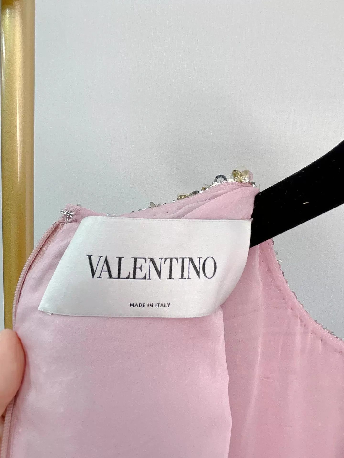Valentino Valentino silk wool beaded dress 48 Size XL / US 12-14 / IT 48-50 - 5 Thumbnail